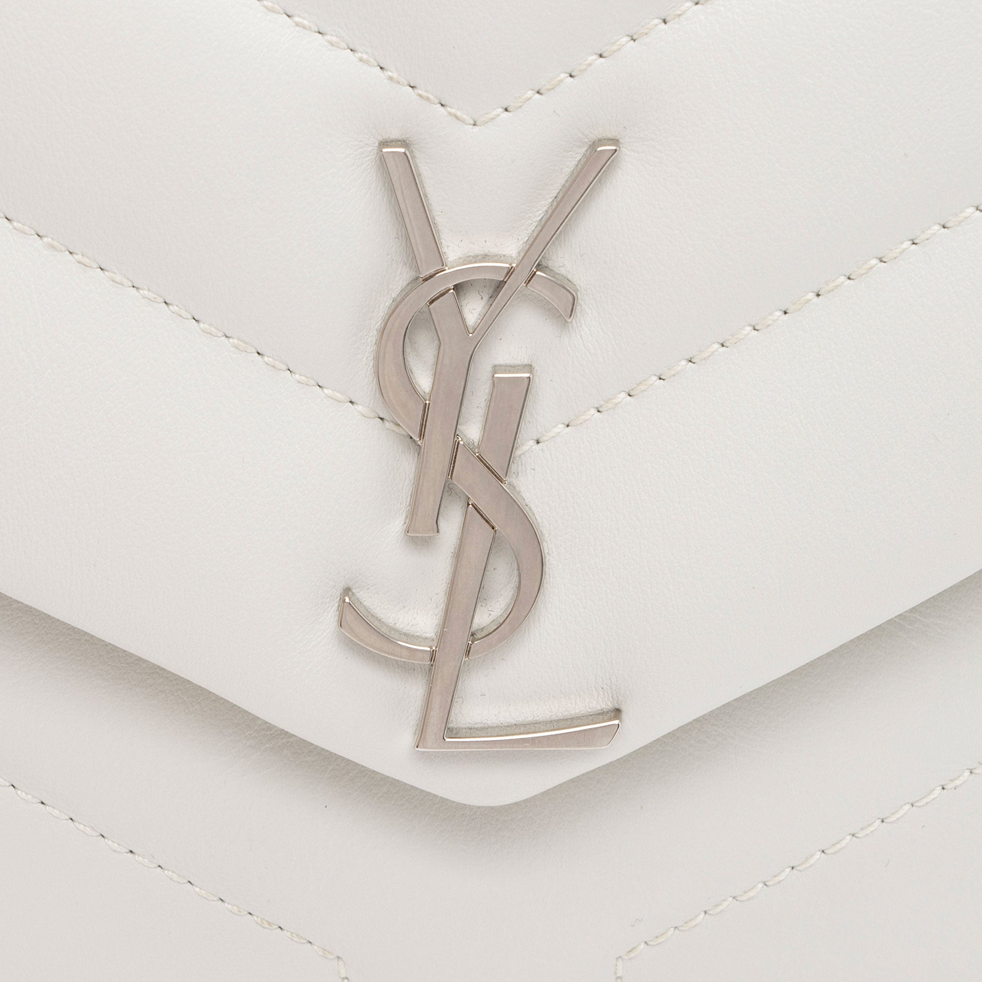 Saint Laurent Matelasse Calfskin Monogram LouLou Toy Crossbody Bag (SHF-iYanNR)