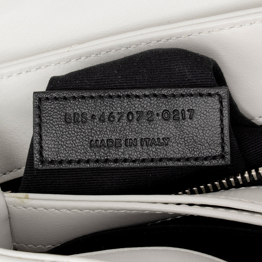 Saint Laurent Matelasse Calfskin Monogram LouLou Toy Crossbody Bag (SHF-iYanNR)