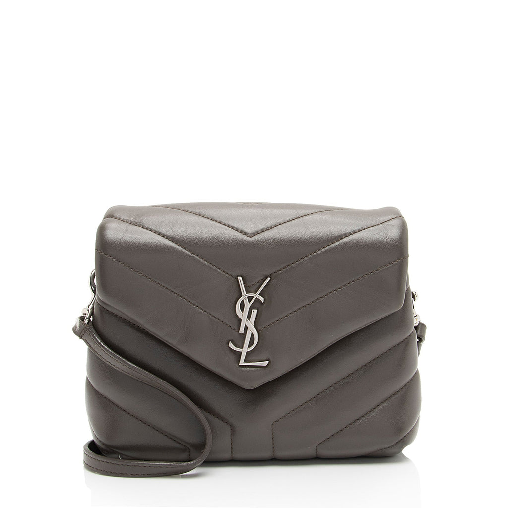 Saint Laurent Matelasse Calfskin Monogram LouLou Toy Crossbody (SHF-I57Zyw)