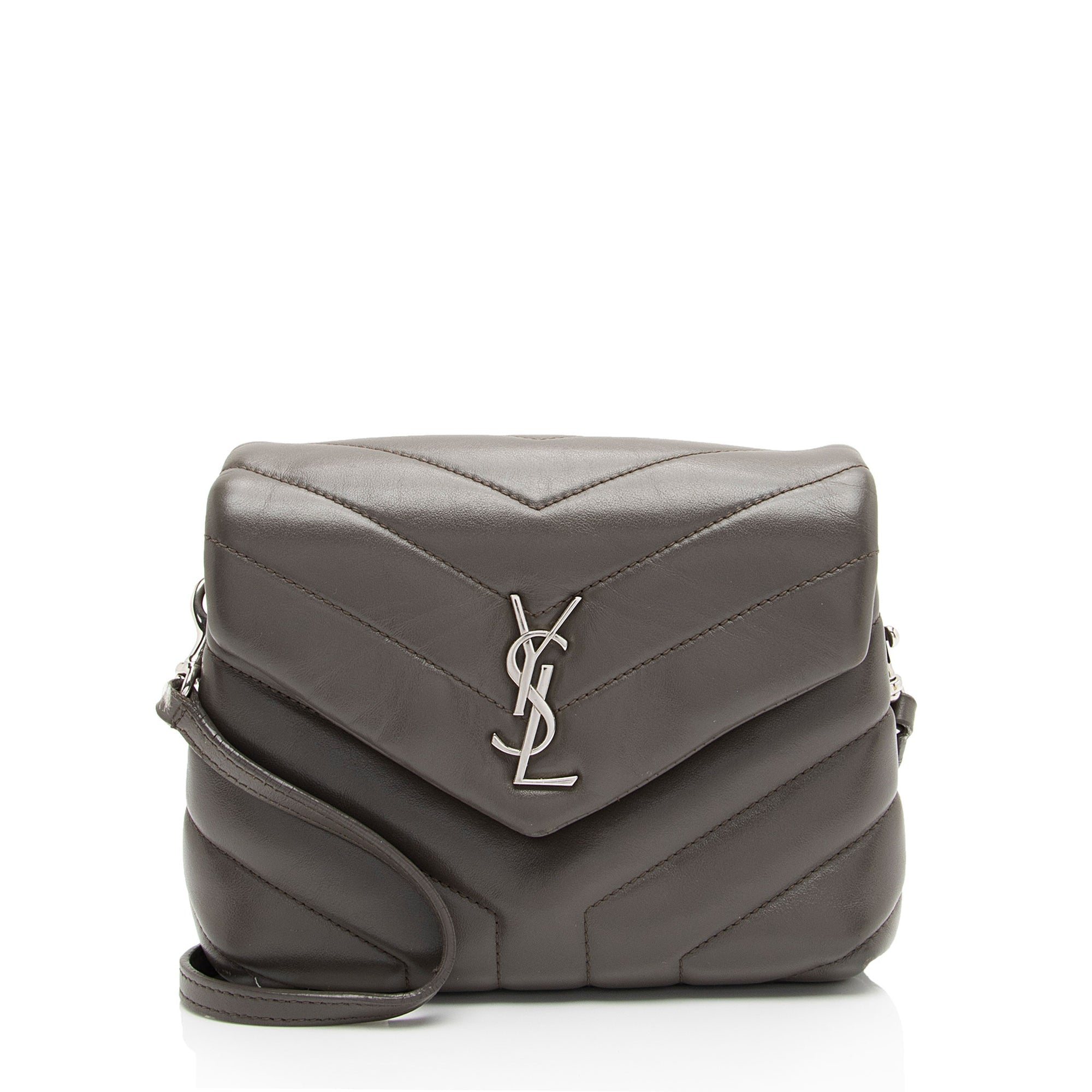 Saint Laurent Matelasse Calfskin Monogram LouLou Toy Crossbody (SHF-I57Zyw)