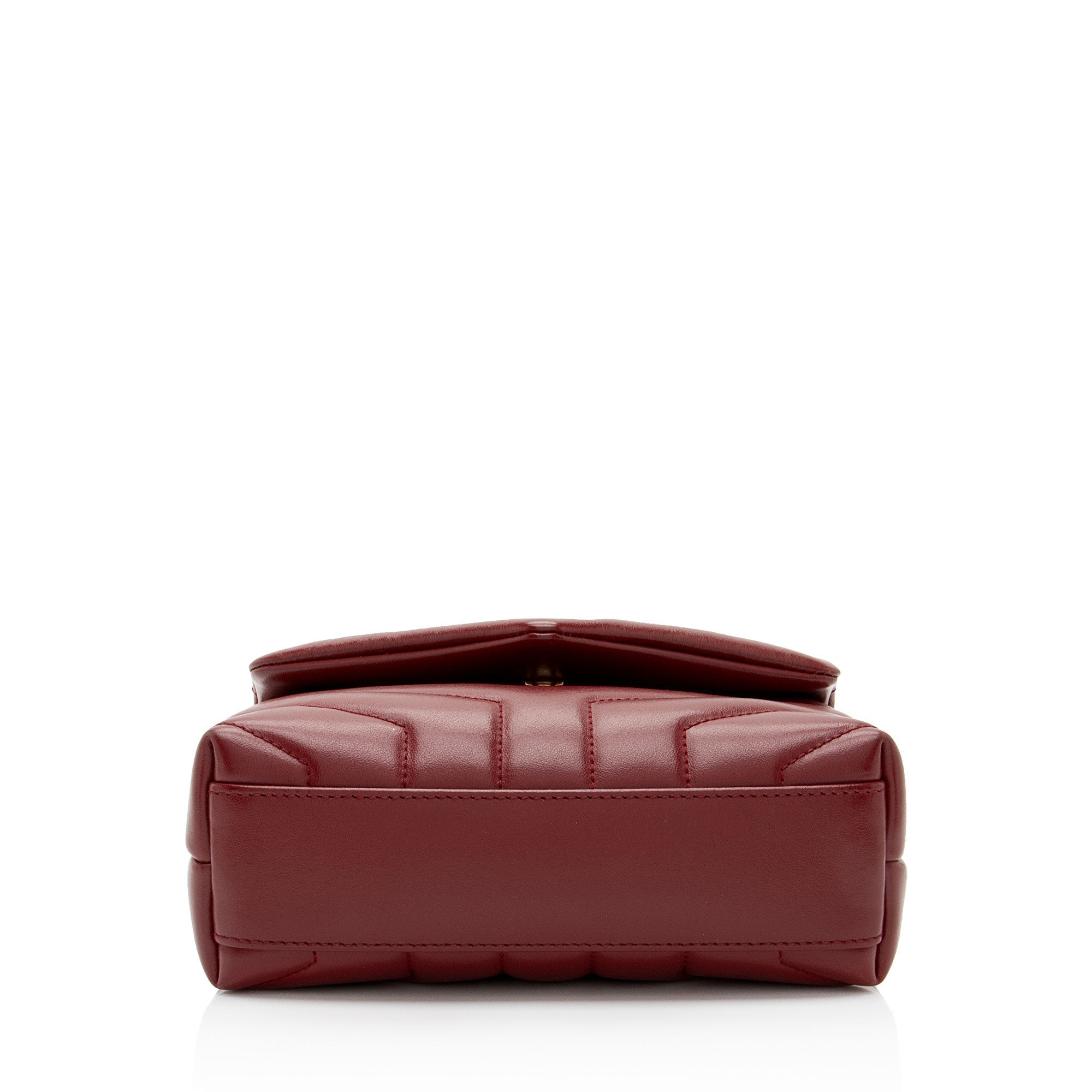 Saint Laurent Matelasse Calfskin Monogram LouLou Toy Crossbody (SHF-PXzdWg)