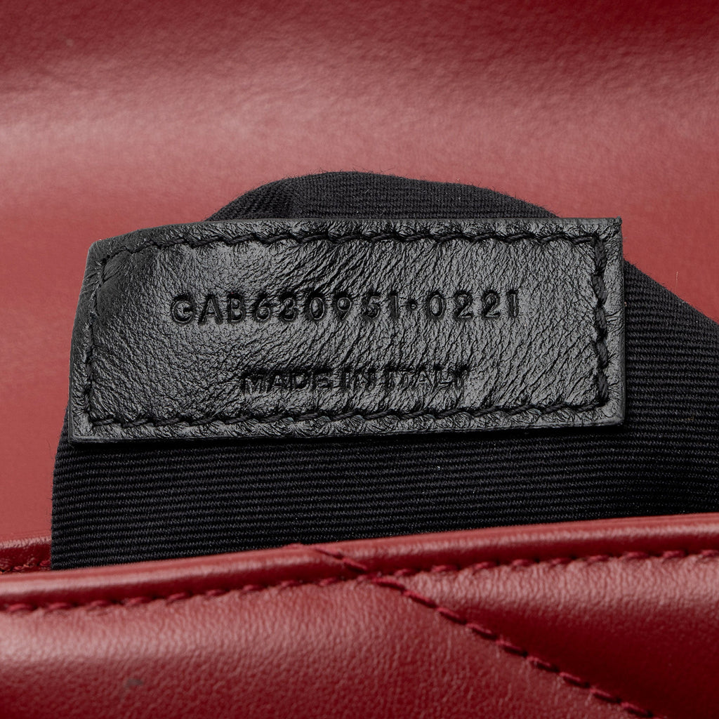 Saint Laurent Matelasse Calfskin Monogram LouLou Toy Crossbody (SHF-PXzdWg)