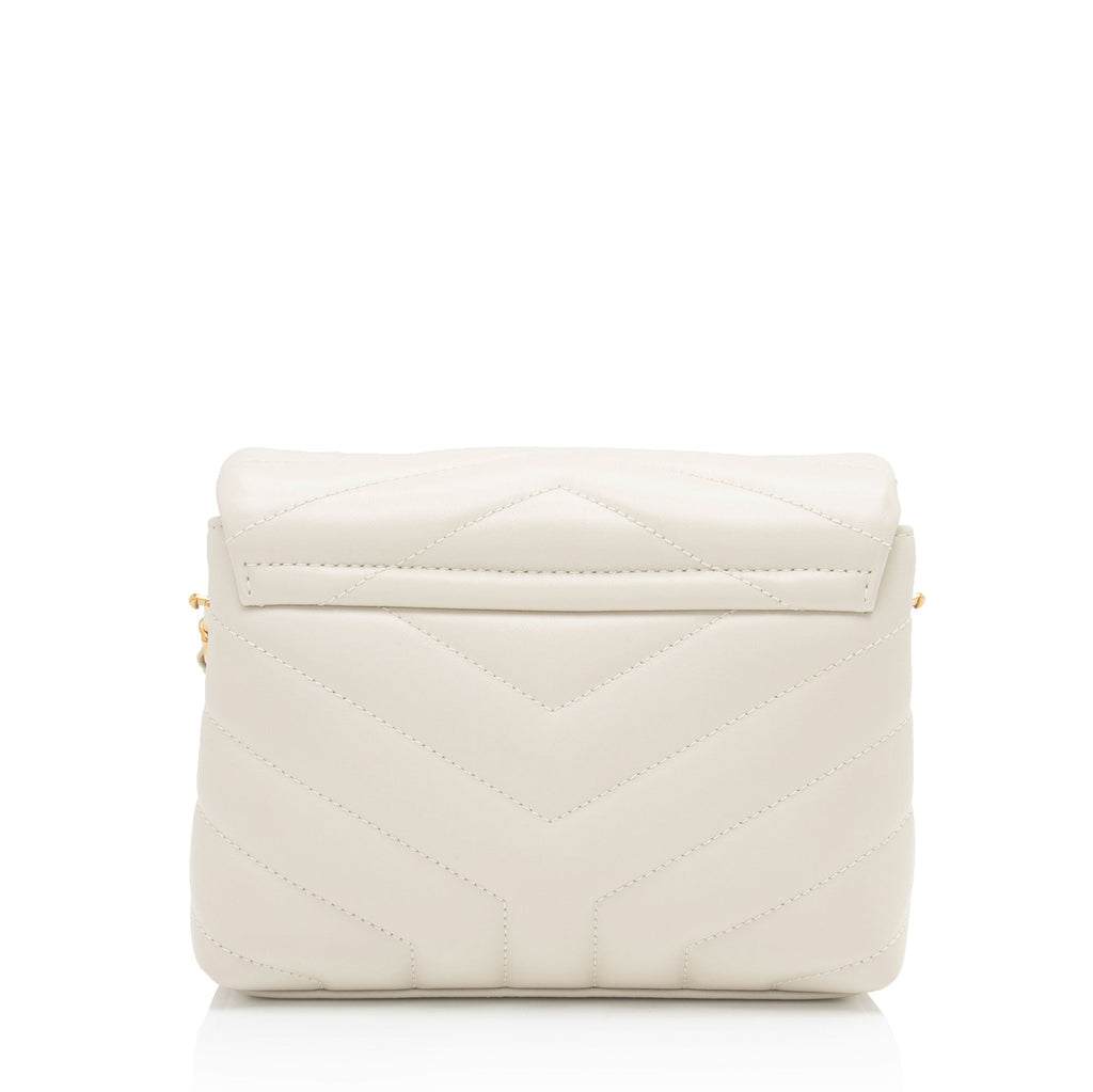 Saint Laurent Matelasse Calfskin Monogram LouLou Toy Crossbody (SHF-YCD9dJ)