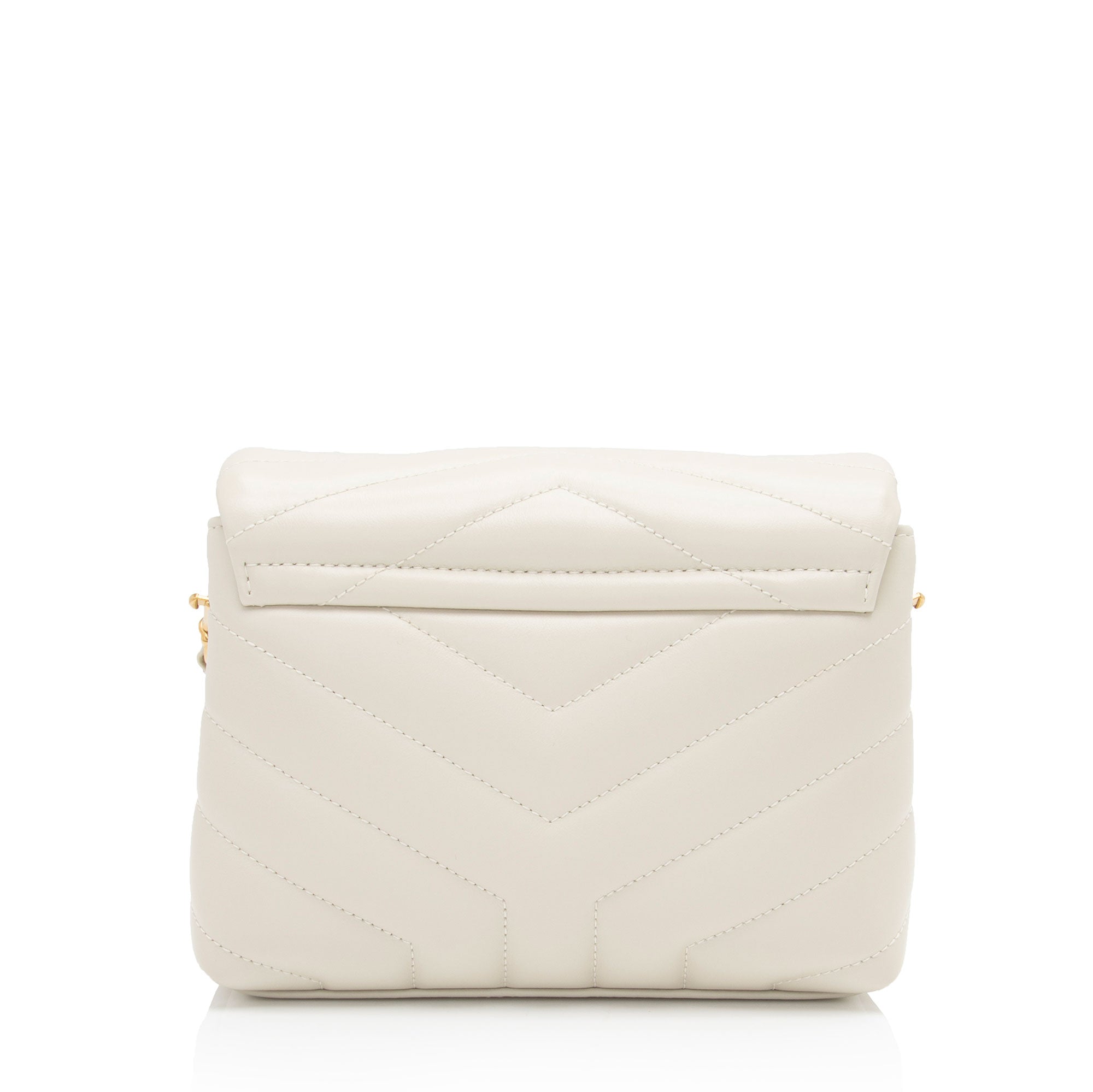 Saint Laurent Matelasse Calfskin Monogram LouLou Toy Crossbody (SHF-YCD9dJ)