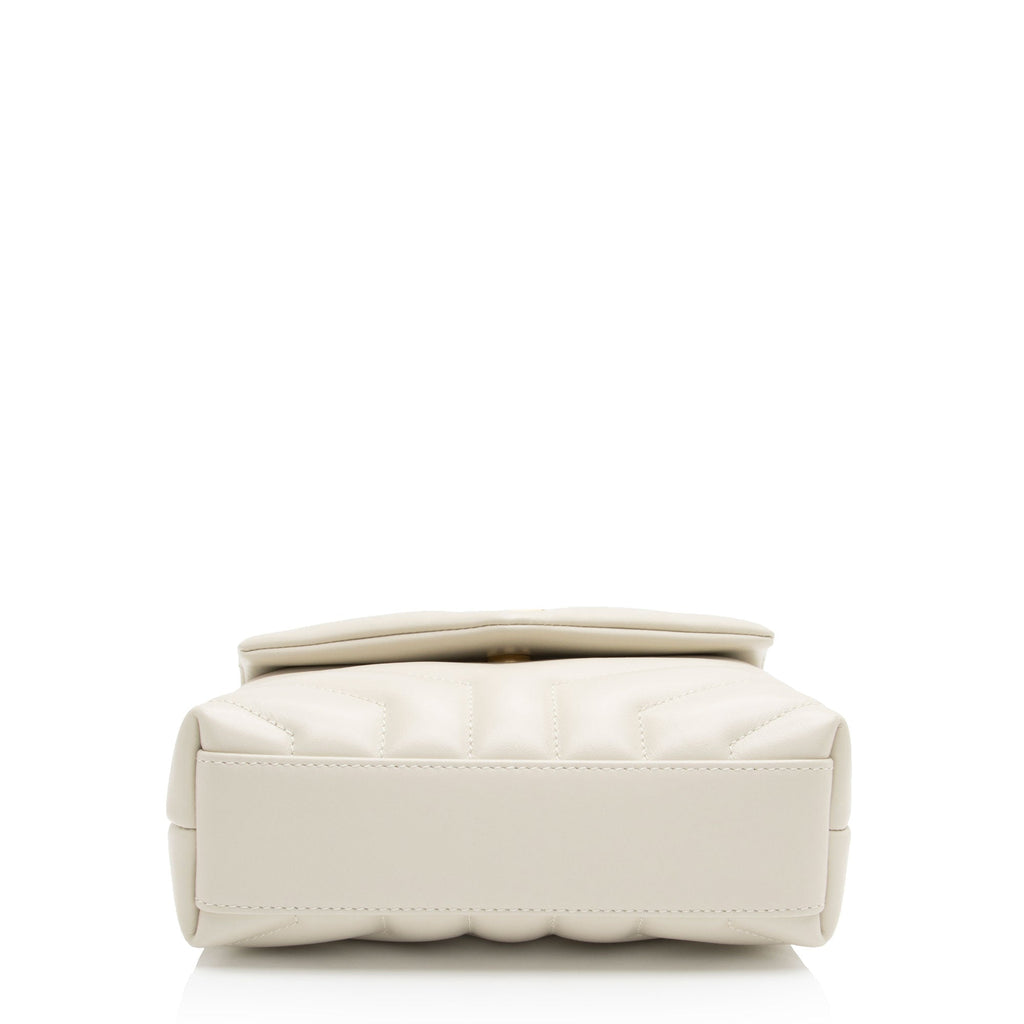 Saint Laurent Matelasse Calfskin Monogram LouLou Toy Crossbody (SHF-YCD9dJ)