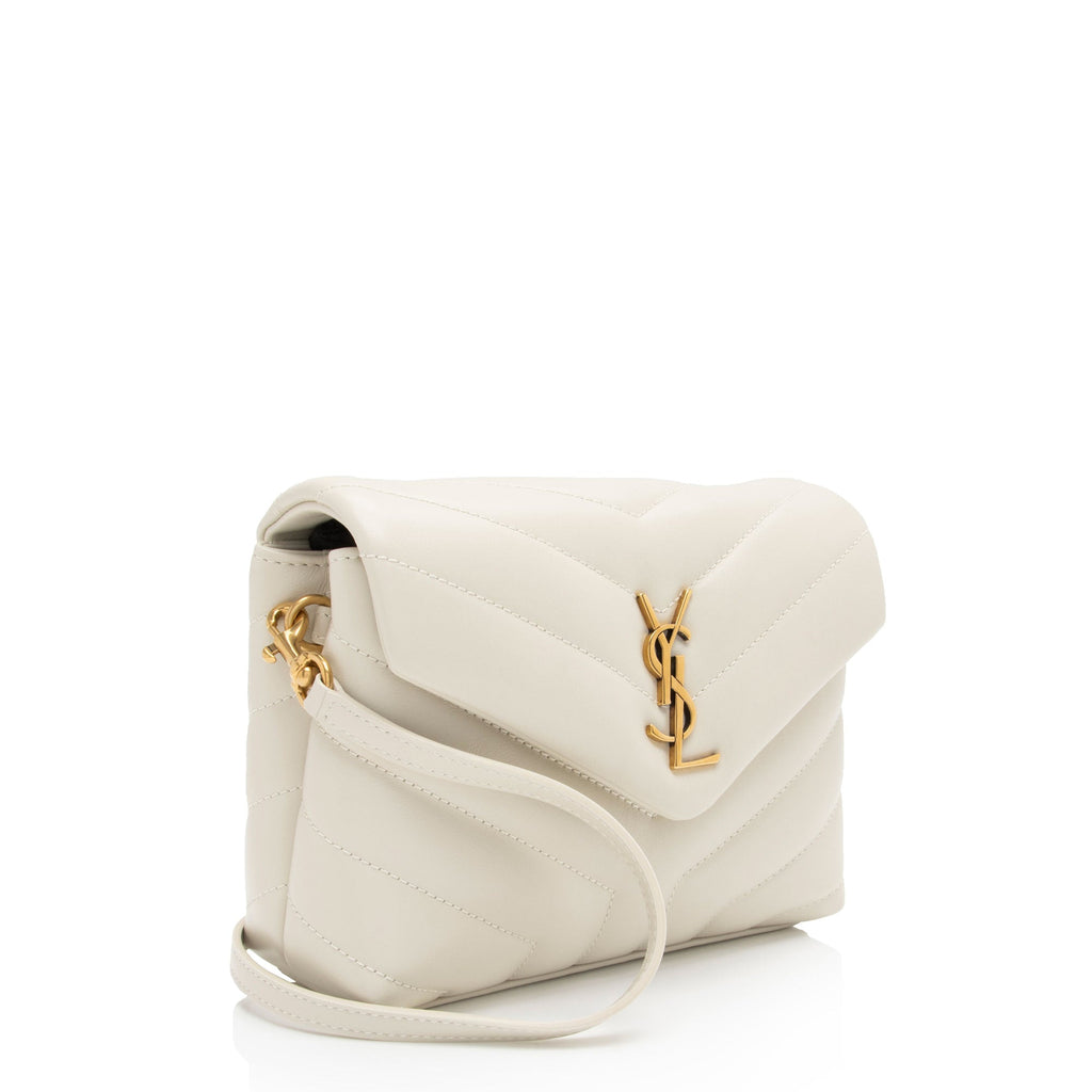 Saint Laurent Matelasse Calfskin Monogram LouLou Toy Crossbody (SHF-YCD9dJ)