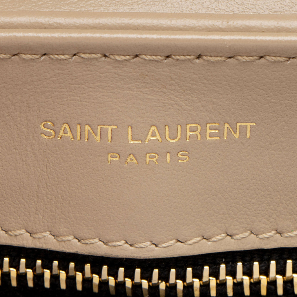 Saint Laurent Matelasse Calfskin Monogram LouLou Toy Crossbody (SHF-I8aWGS)