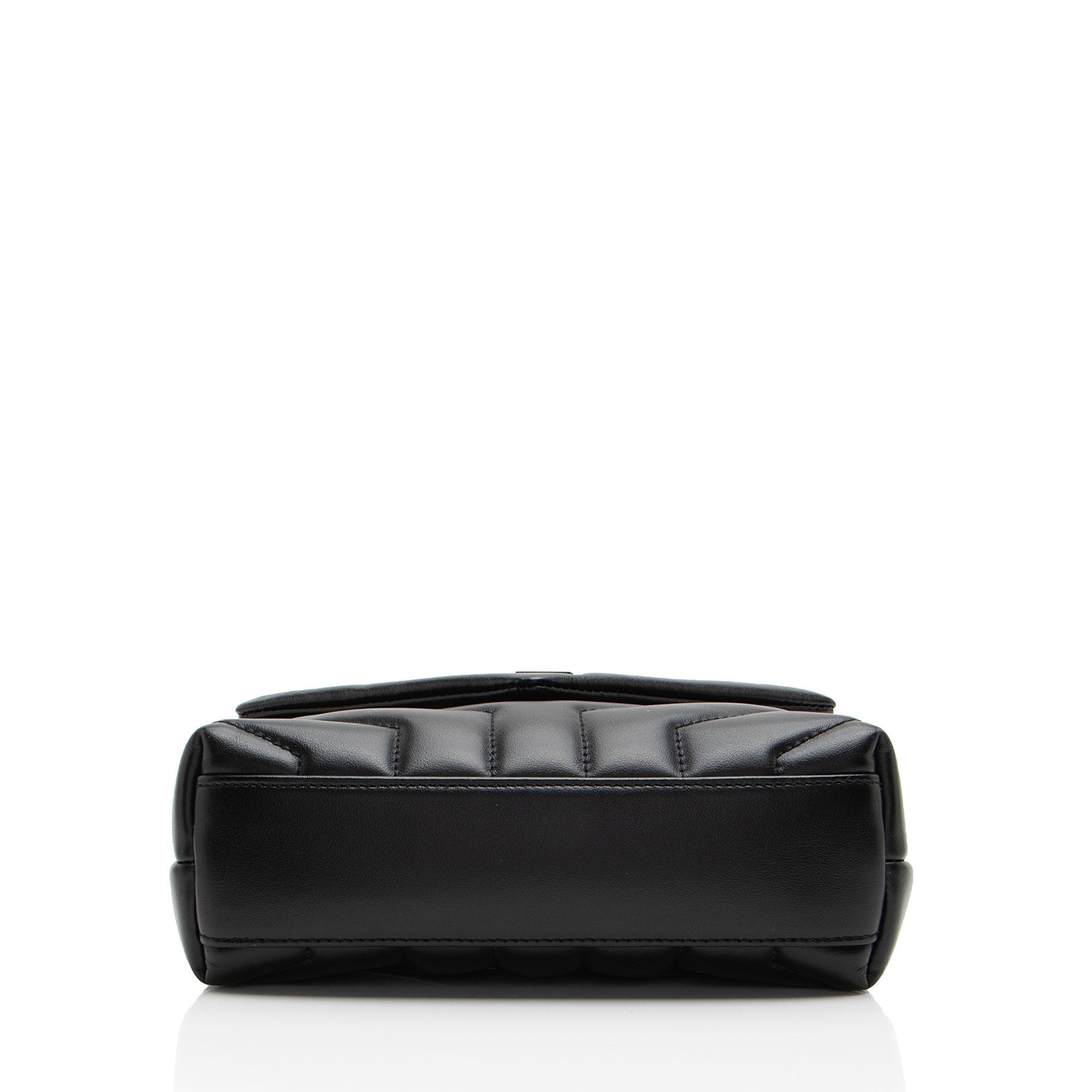Saint Laurent Matelasse Calfskin Monogram LouLou Toy Crossbody (SHF-oHahXx)