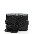 Saint Laurent Matelasse Calfskin Monogram LouLou Toy Crossbody (SHF-oHahXx)