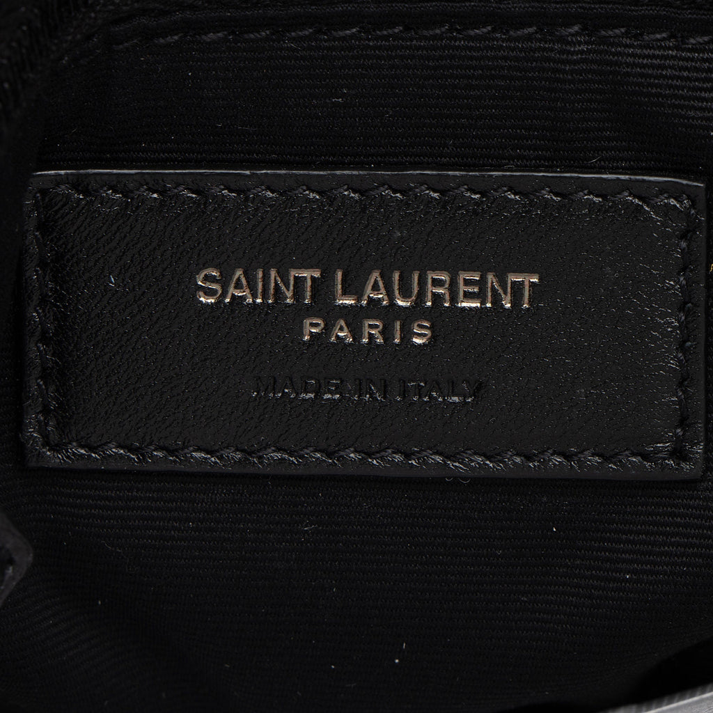 Saint Laurent Matelasse Calfskin Monogram LouLou Toy Crossbody (SHF-oHahXx)