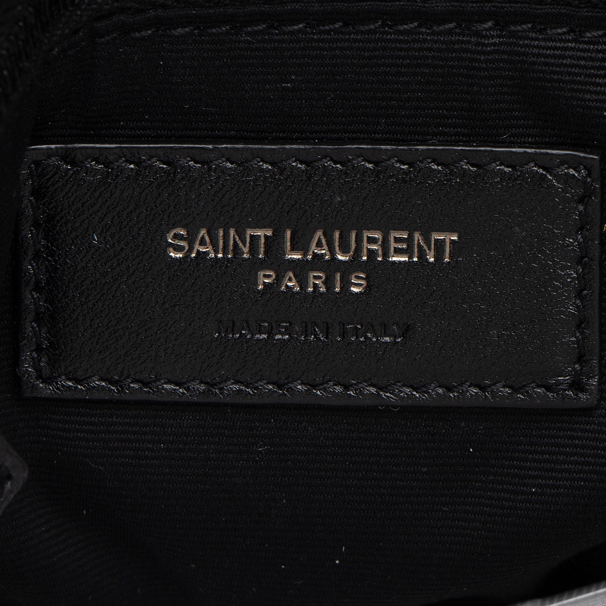 Saint Laurent Matelasse Calfskin Monogram LouLou Toy Crossbody (SHF-oHahXx)