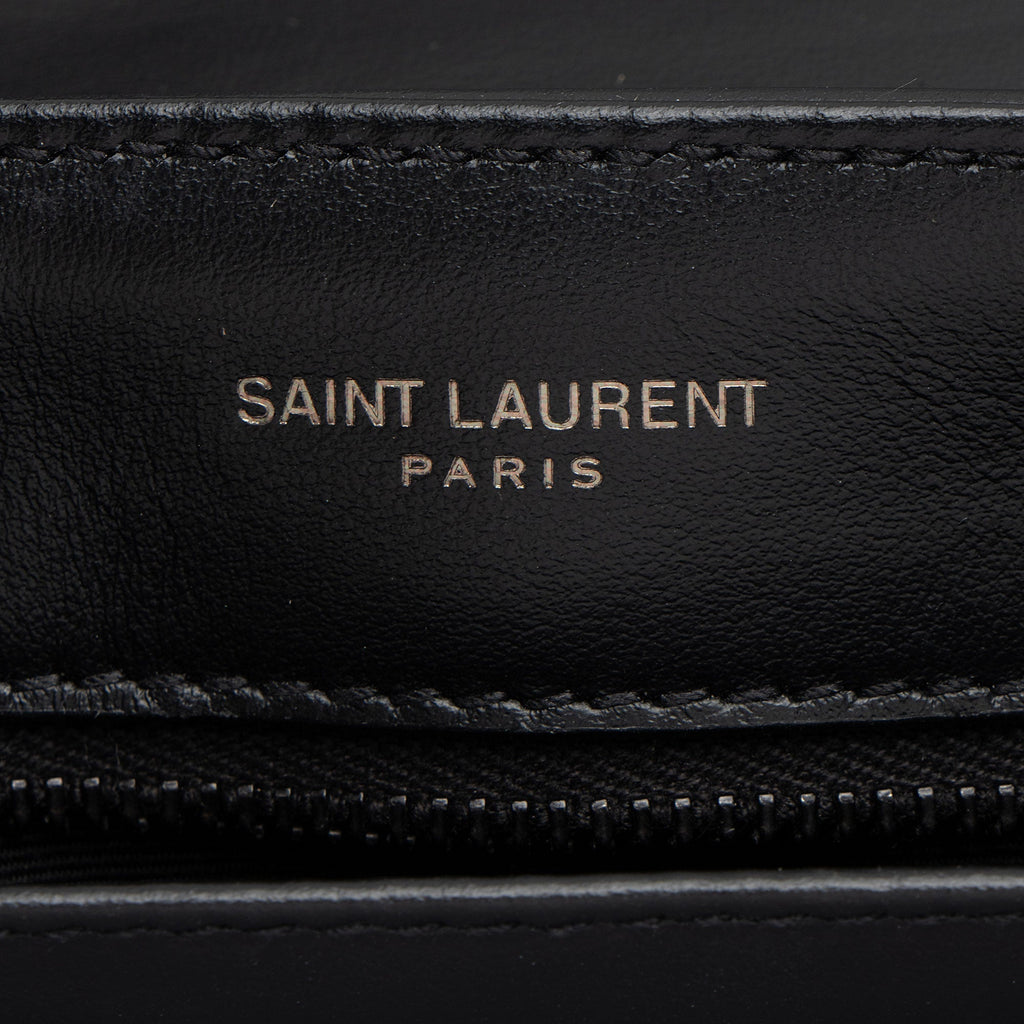 Saint Laurent Matelasse Calfskin Monogram LouLou Toy Crossbody (SHF-oHahXx)