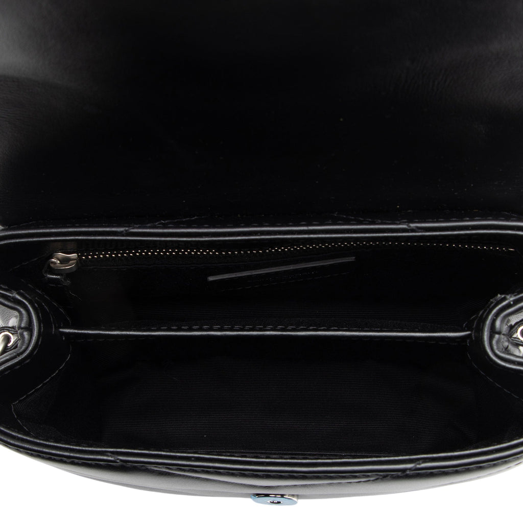 Saint Laurent Matelasse Calfskin Monogram LouLou Toy Crossbody (SHF-rRbE8j)
