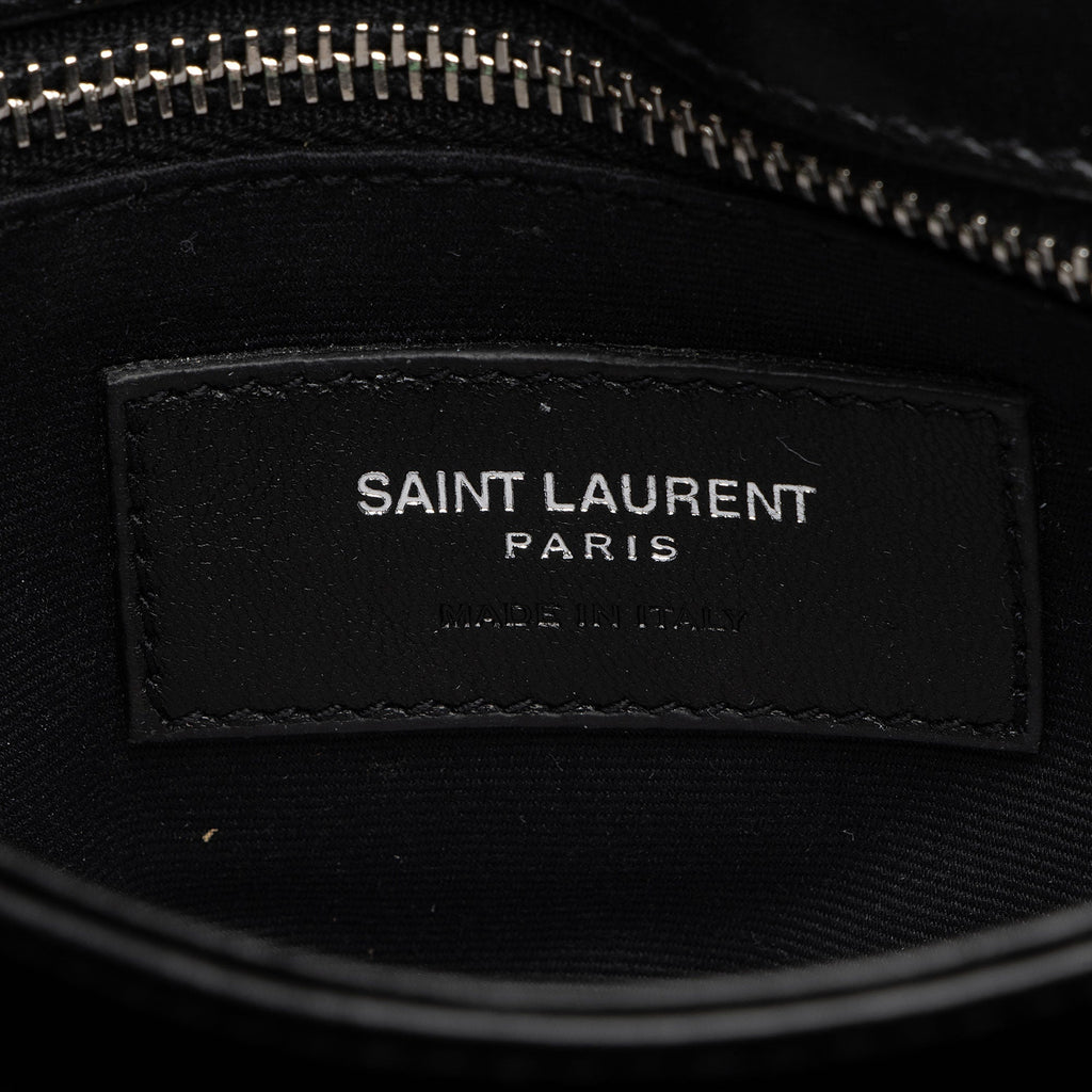 Saint Laurent Matelasse Calfskin Monogram LouLou Toy Crossbody (SHF-G6die7)