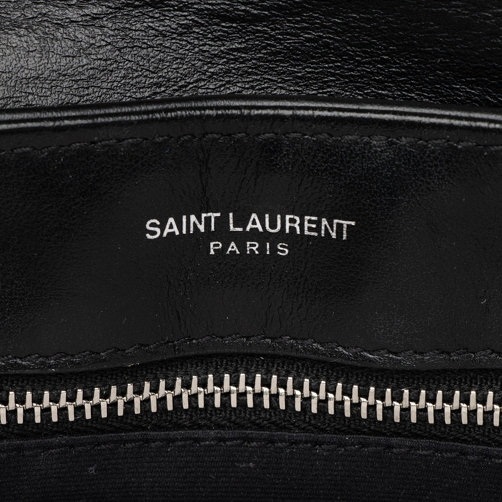 Saint Laurent Matelasse Calfskin Monogram LouLou Toy Crossbody (SHF-G6die7)