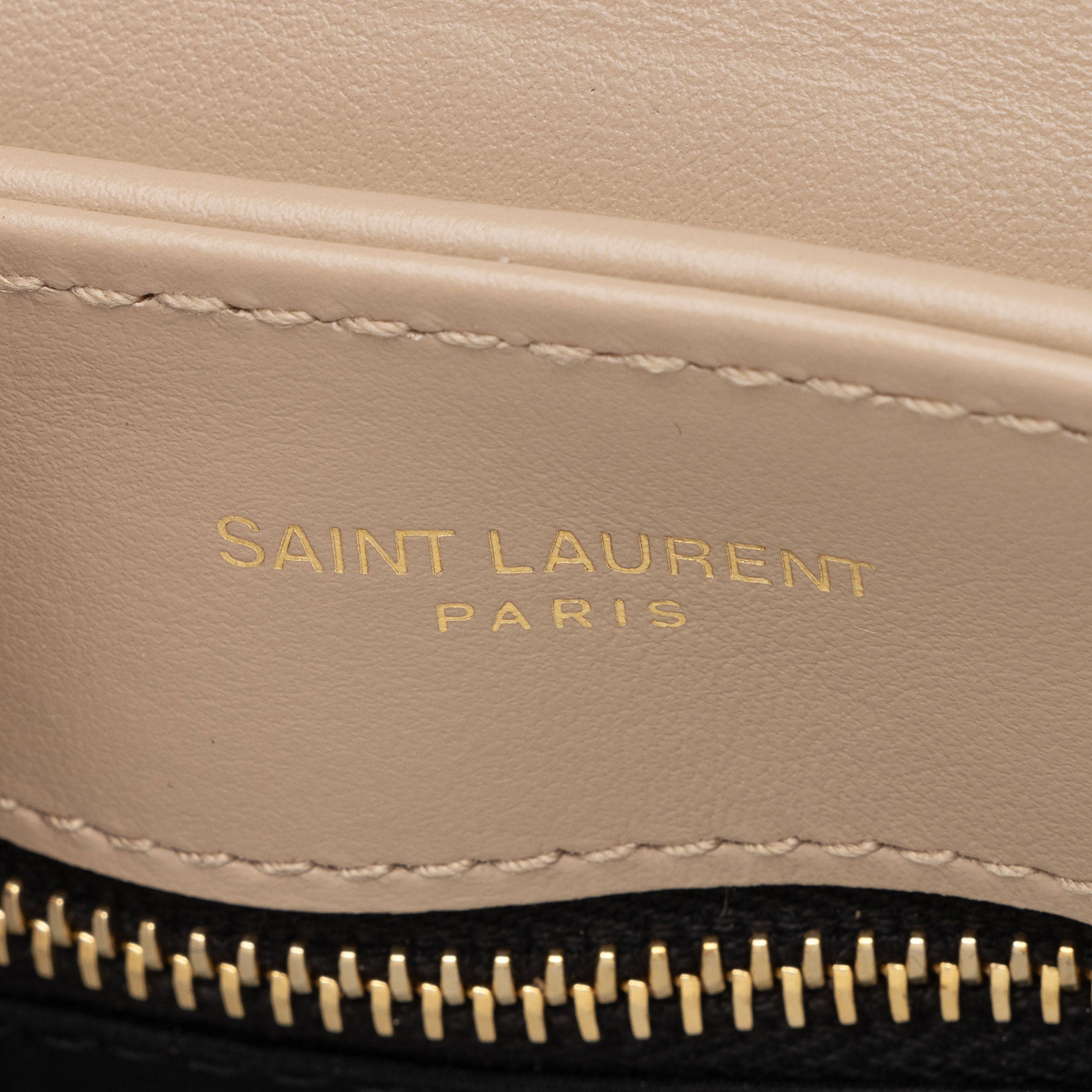 Saint Laurent Matelasse Calfskin Monogram LouLou Toy Crossbody