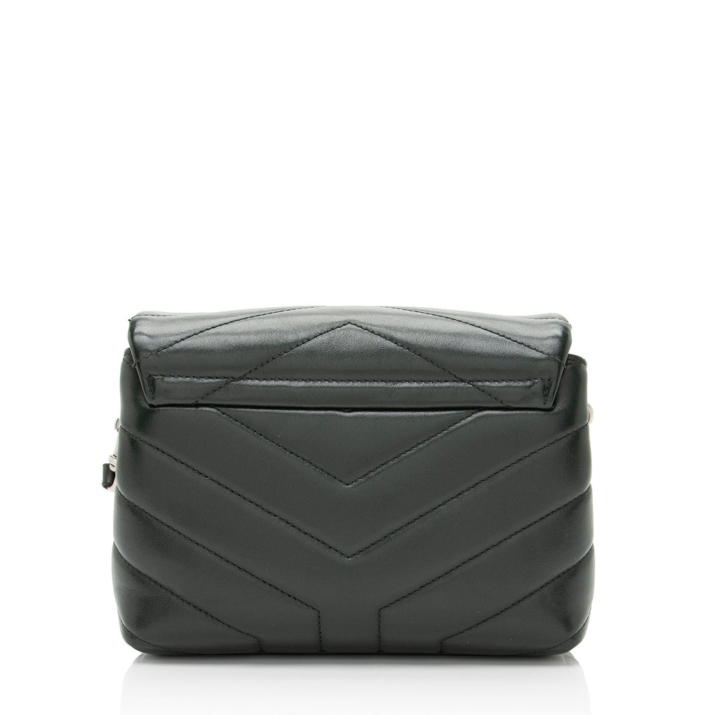 Saint Laurent Matelasse Calfskin Monogram LouLou Toy Crossbody
