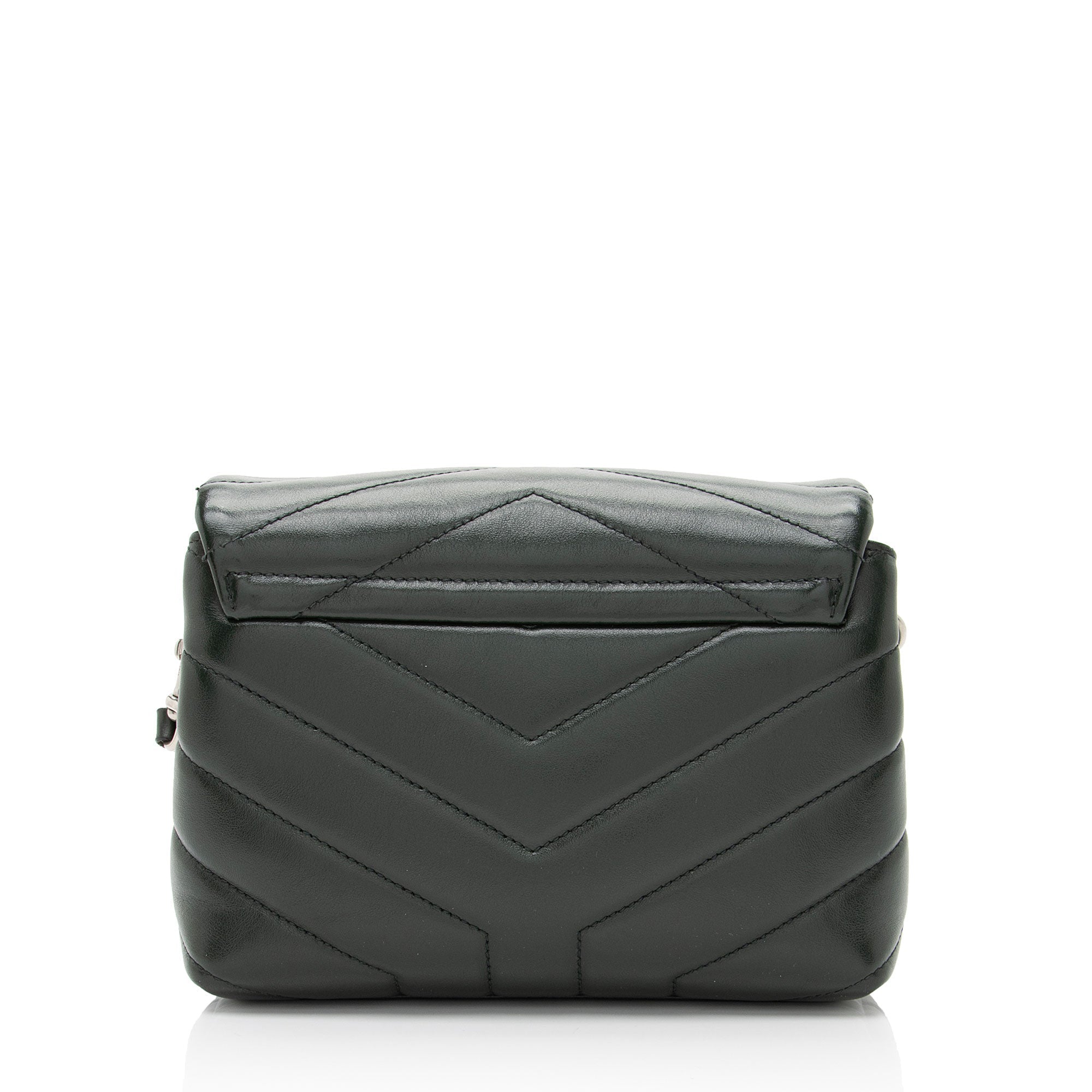 Saint Laurent Matelasse Calfskin Monogram LouLou Toy Crossbody