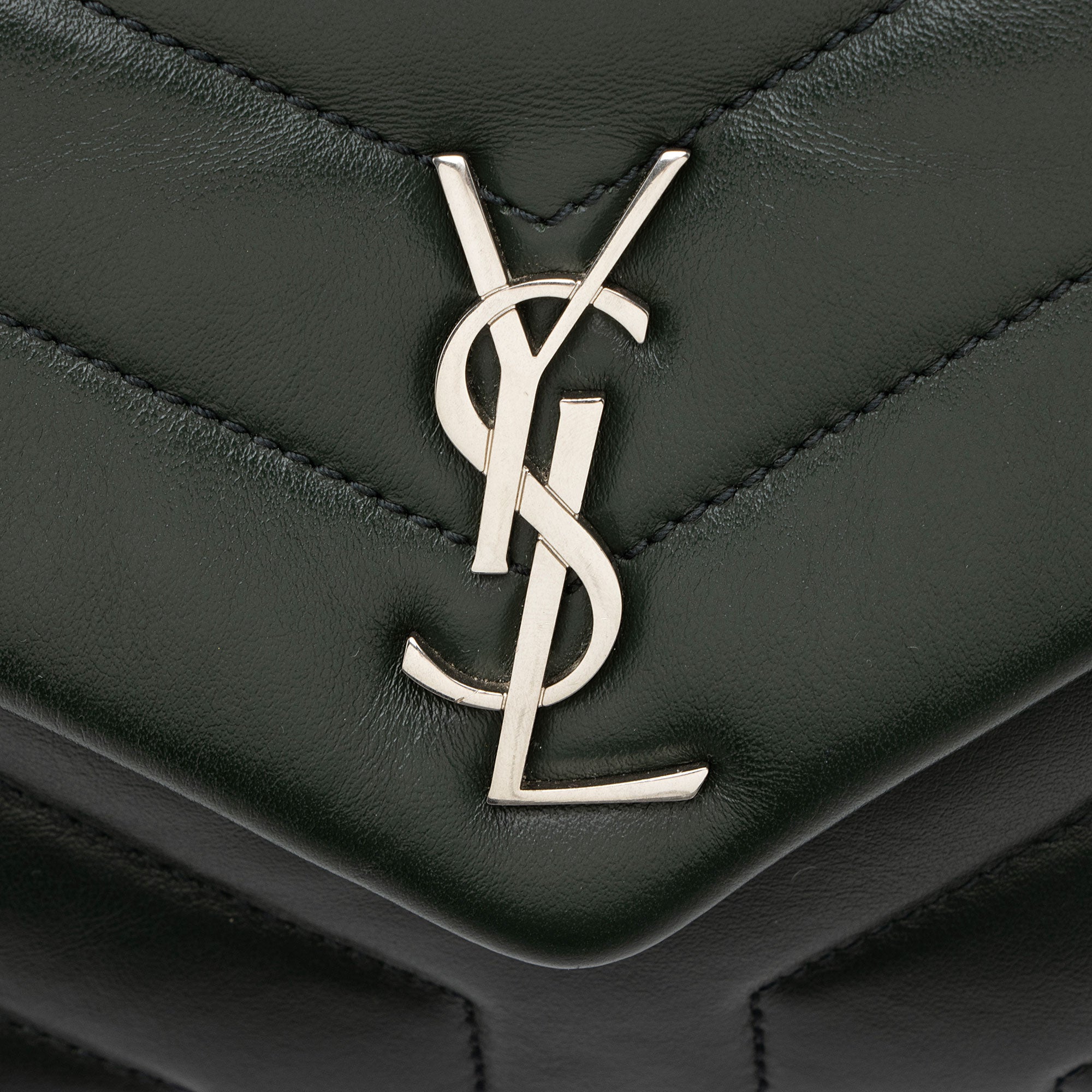 Saint Laurent Matelasse Calfskin Monogram LouLou Toy Crossbody
