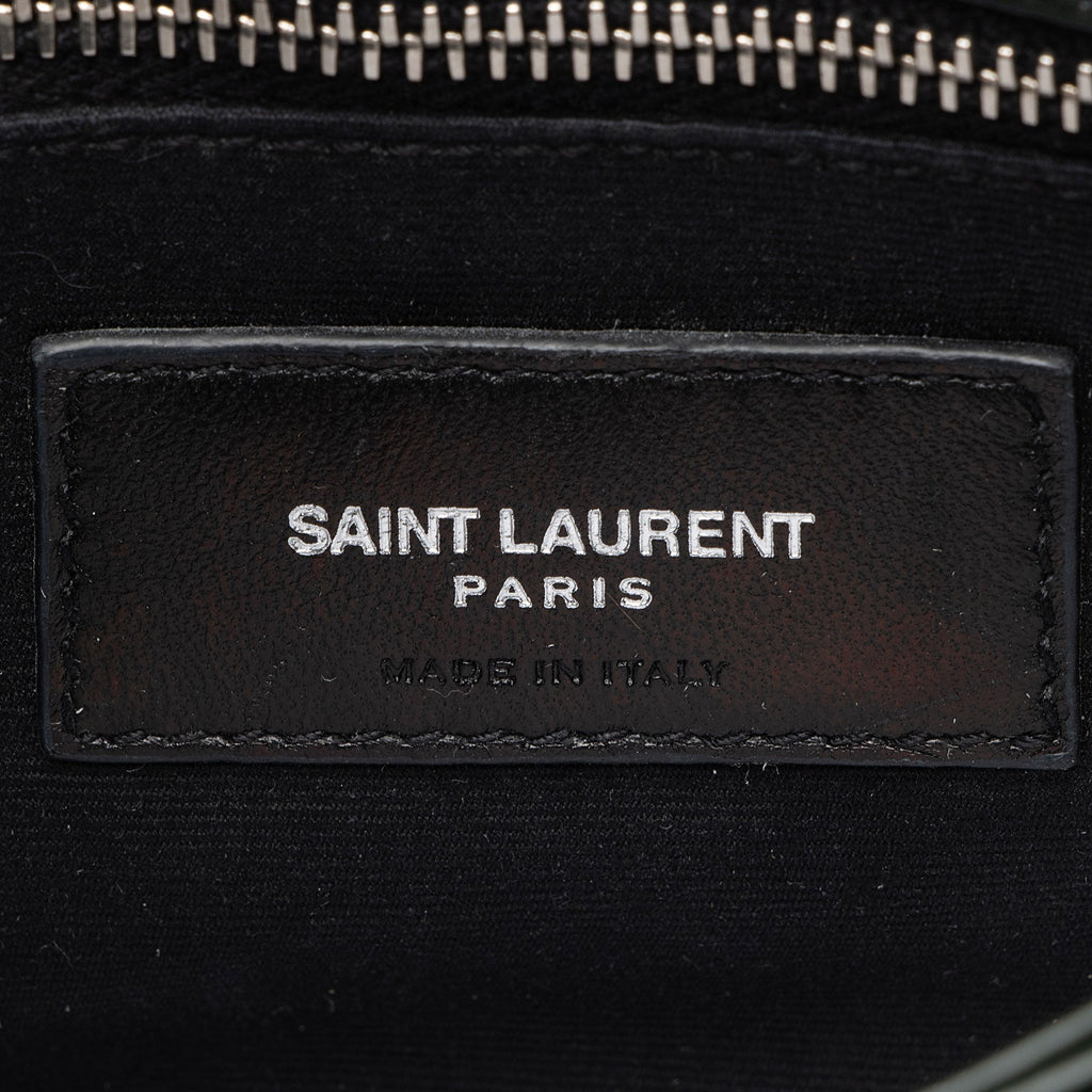 Saint Laurent Matelasse Calfskin Monogram LouLou Toy Crossbody