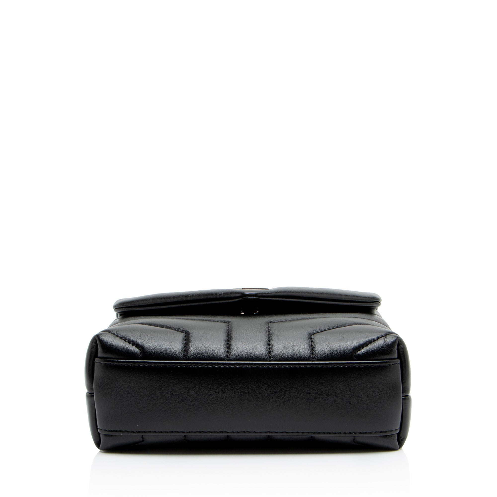 Saint Laurent Matelasse Calfskin Monogram LouLou Toy Crossbody