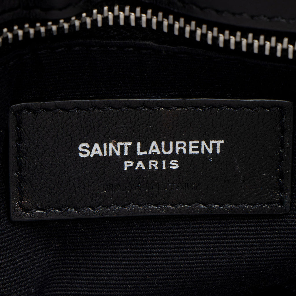 Saint Laurent Matelasse Calfskin Monogram LouLou Toy Crossbody