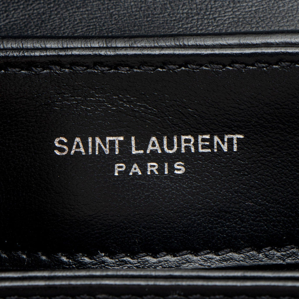Saint Laurent Matelasse Calfskin Monogram LouLou Toy Crossbody