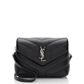 Saint Laurent Matelasse Calfskin Monogram LouLou Toy Crossbody