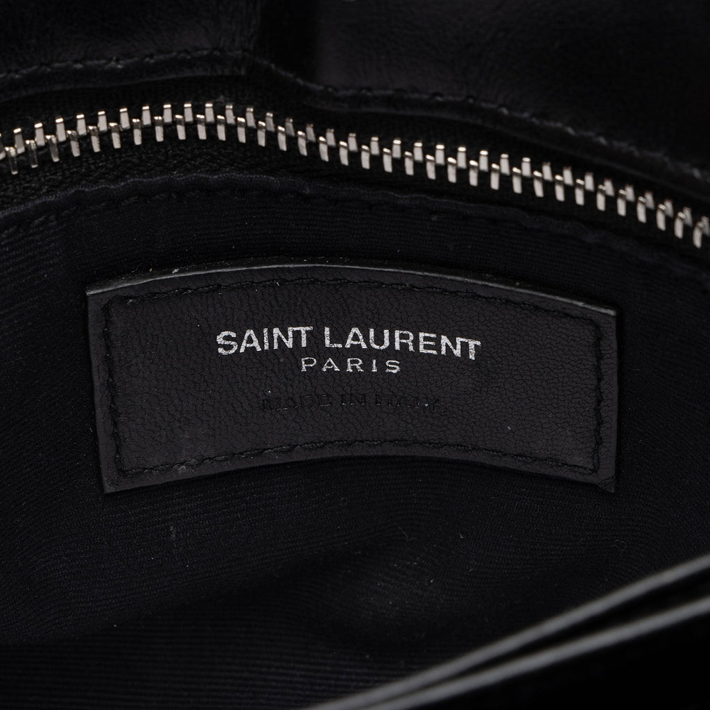 Saint Laurent Matelasse Calfskin Monogram LouLou Toy Crossbody