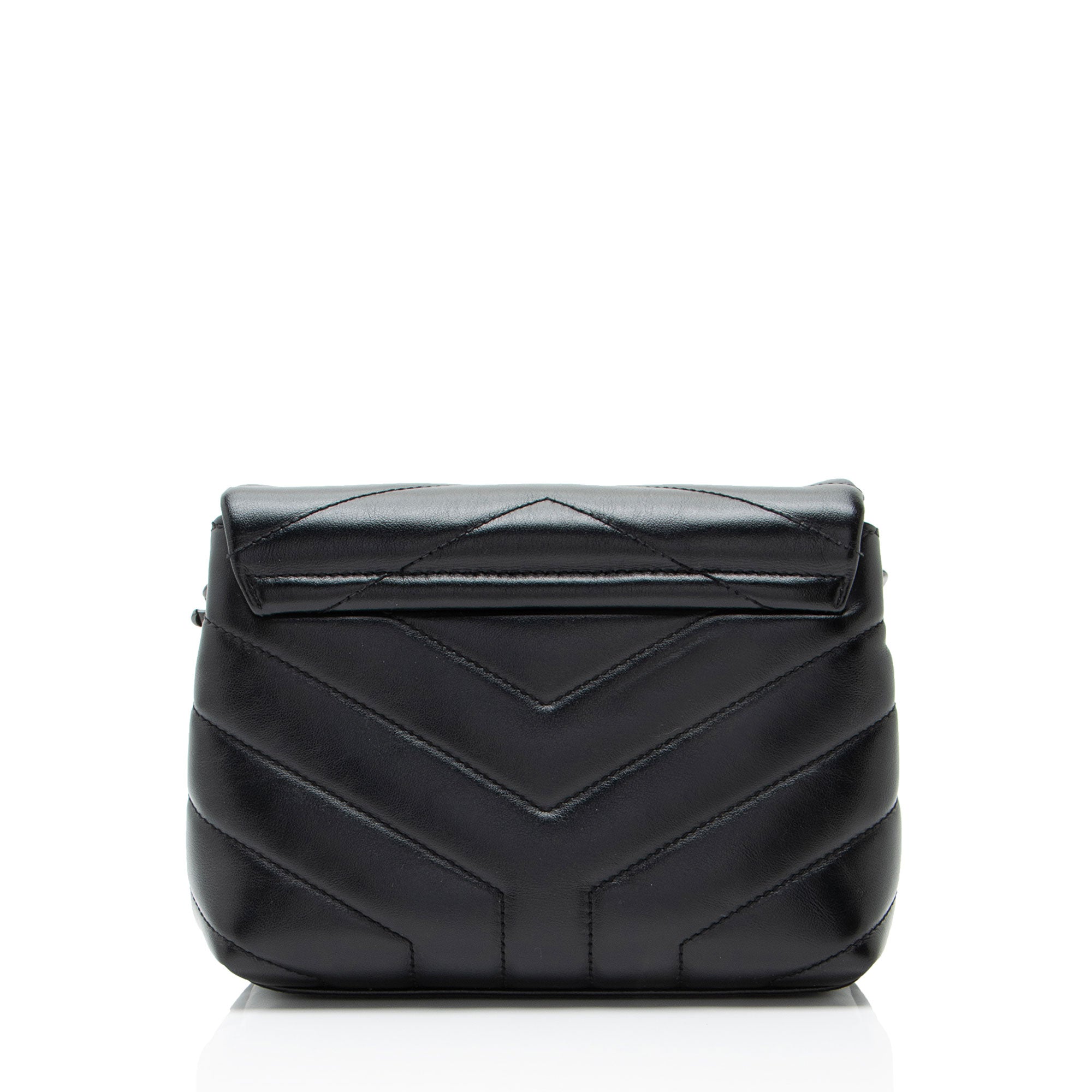 Saint Laurent Matelasse Calfskin Monogram LouLou Toy Crossbody