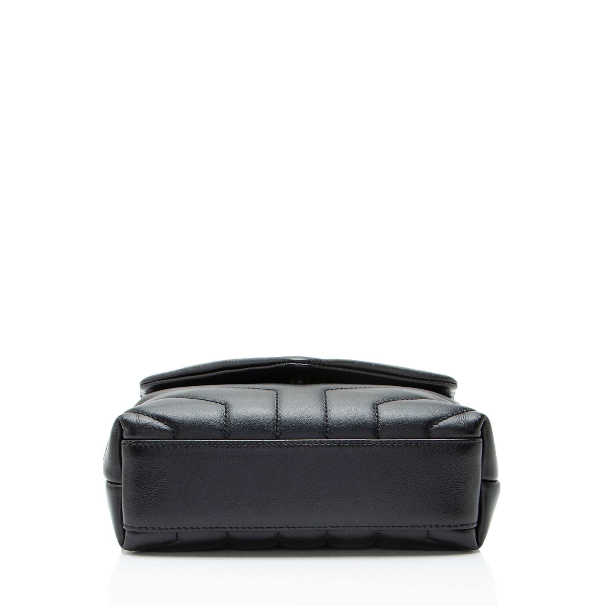 Saint Laurent Matelasse Calfskin Monogram LouLou Toy Crossbody