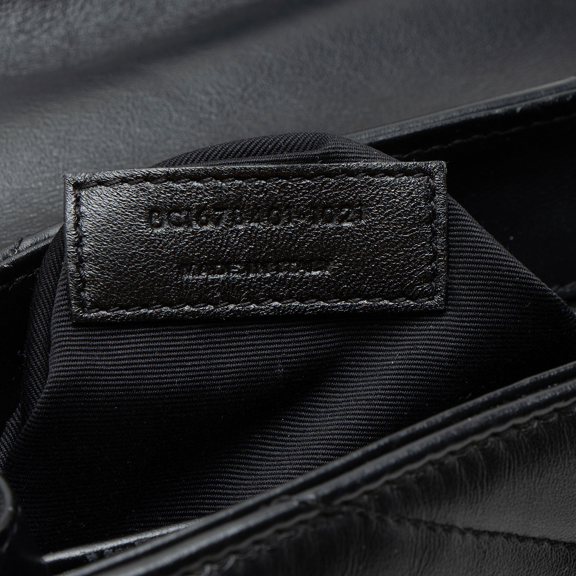 Saint Laurent Matelasse Calfskin Monogram LouLou Toy Crossbody