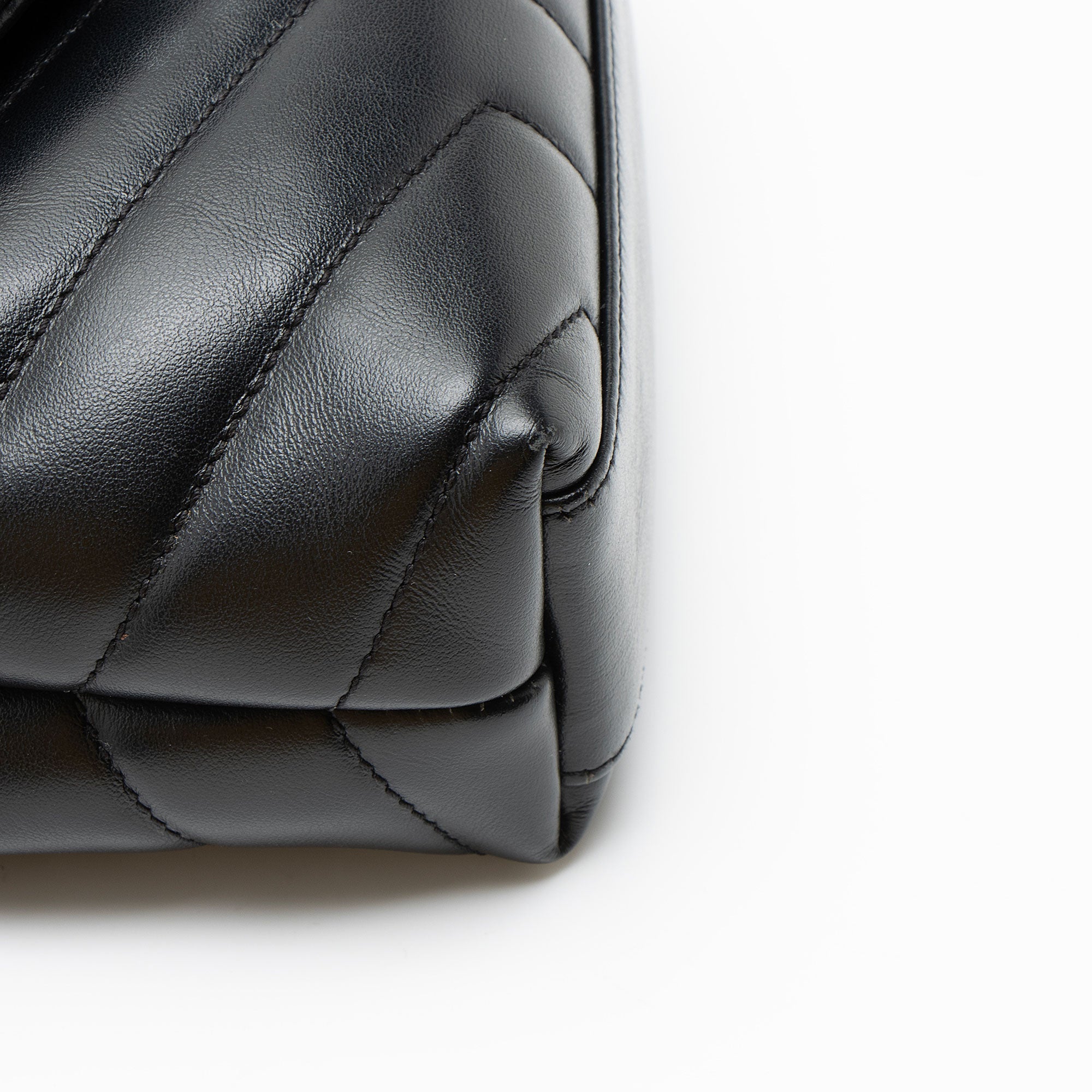 Saint Laurent Matelasse Calfskin Monogram LouLou Toy Crossbody