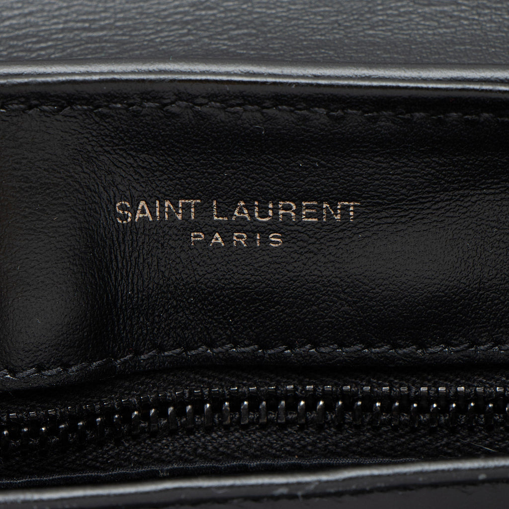 Saint Laurent Matelasse Calfskin Monogram LouLou Toy Crossbody