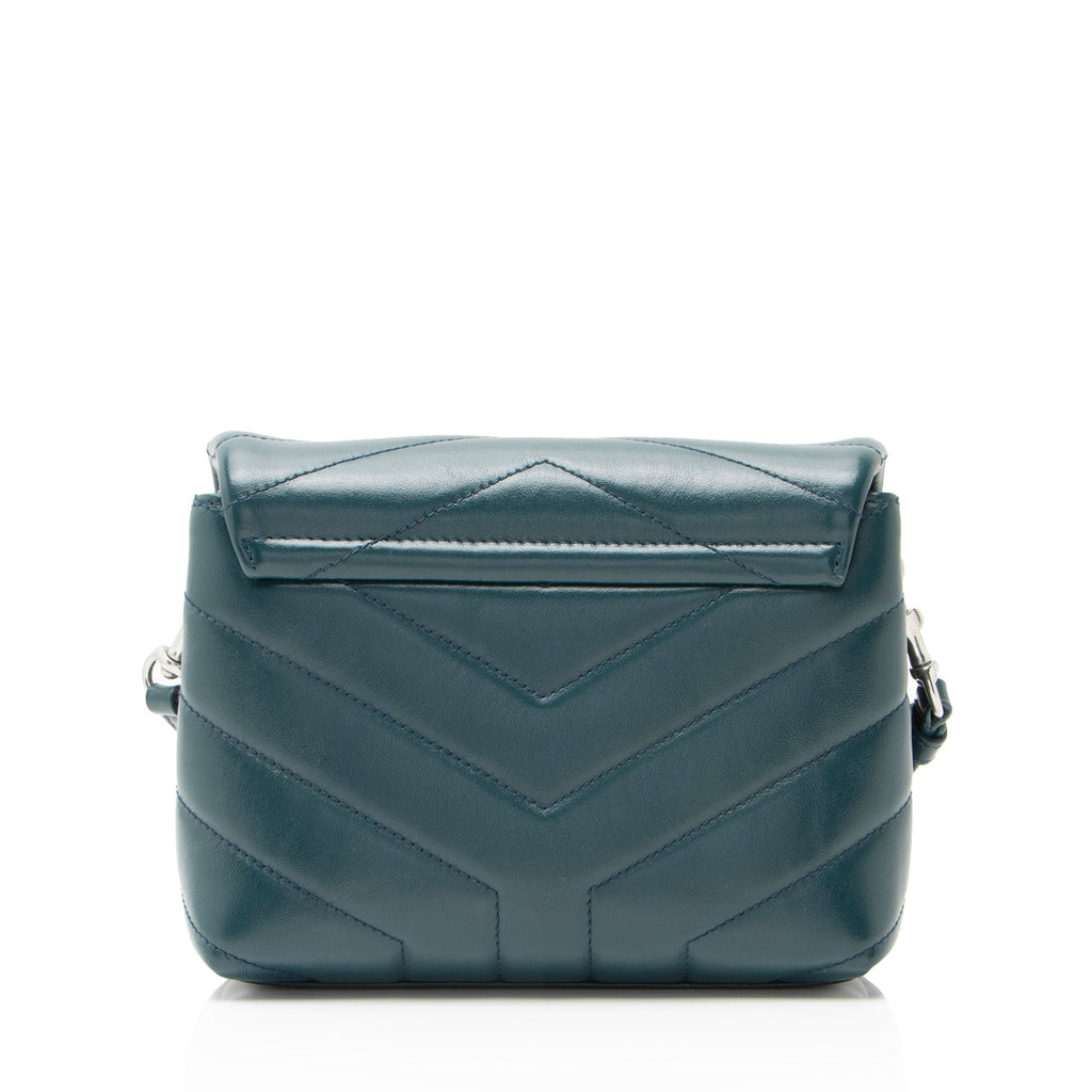Saint Laurent Matelasse Calfskin Monogram LouLou Toy Crossbody