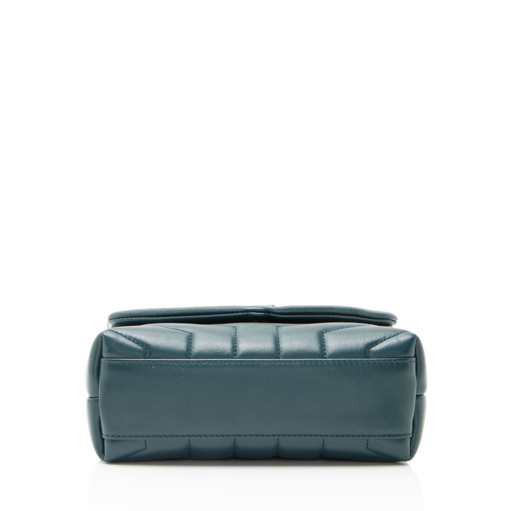 Saint Laurent Matelasse Calfskin Monogram LouLou Toy Crossbody