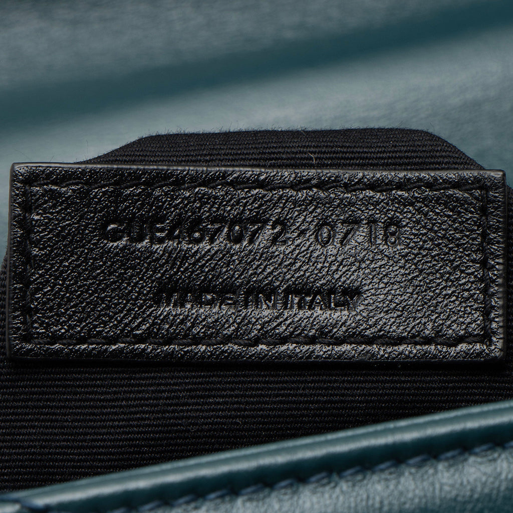 Saint Laurent Matelasse Calfskin Monogram LouLou Toy Crossbody