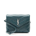 Saint Laurent Matelasse Calfskin Monogram LouLou Toy Crossbody