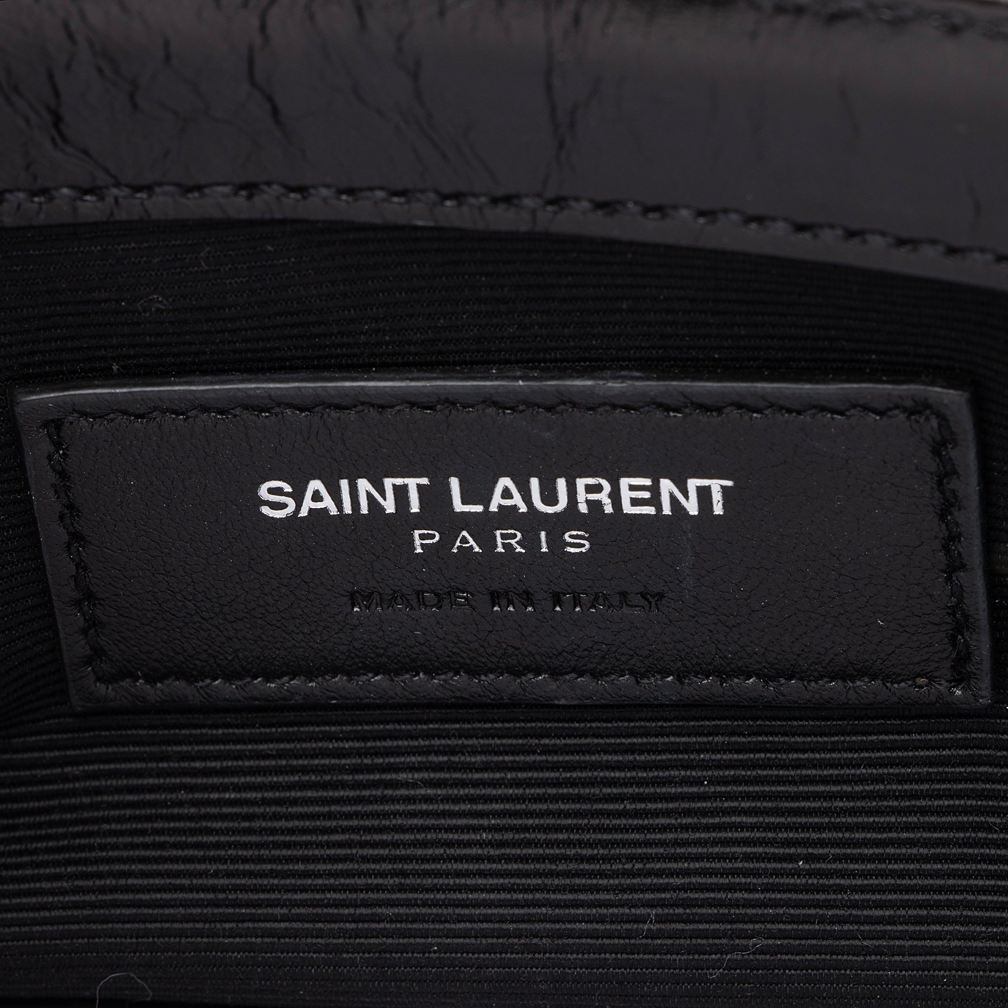 Saint Laurent Matelasse Calfskin Monogram Punk Chain Baby Crossbody Bag (SHF-22834)