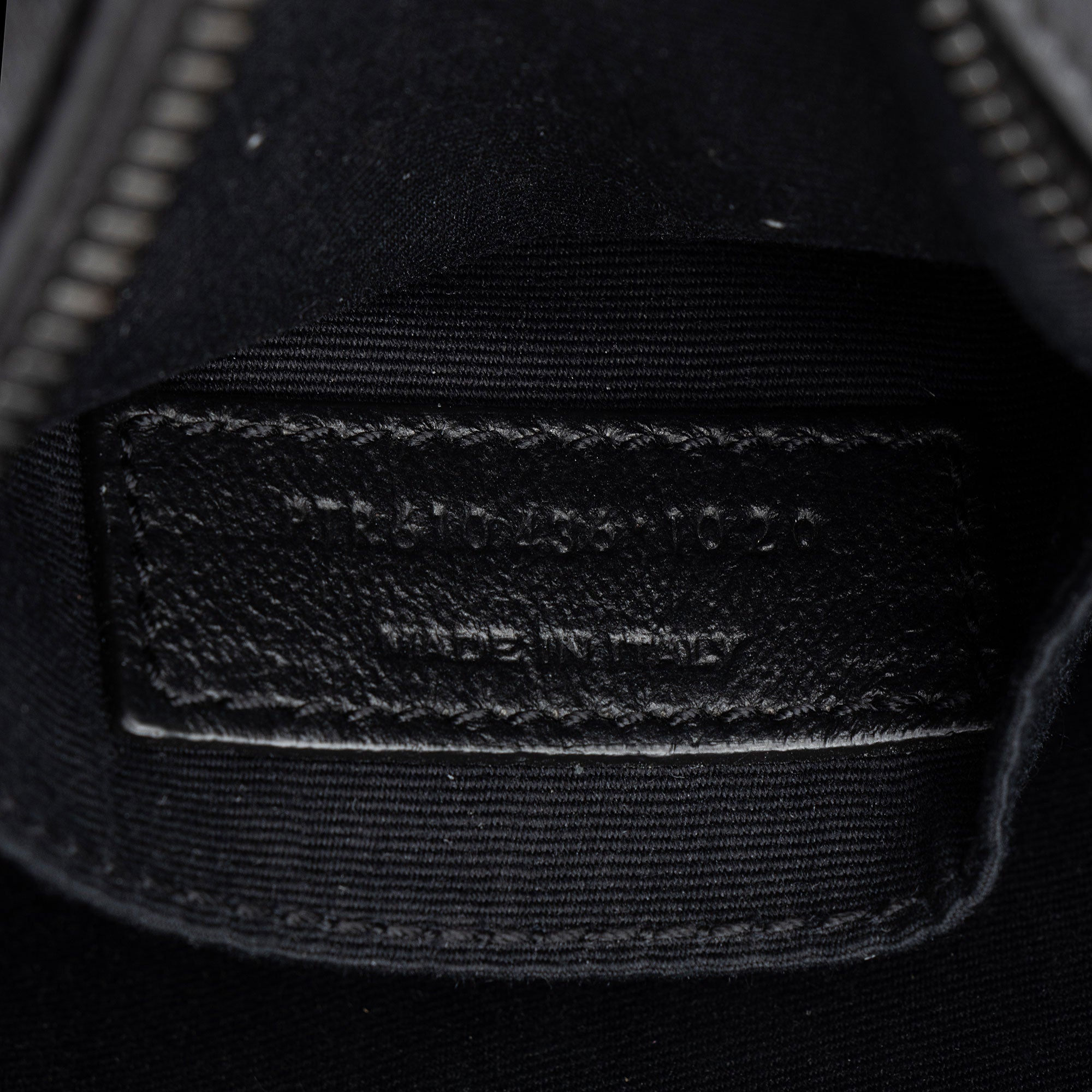 Saint Laurent Matelasse Calfskin Monogram Vinyle Round Camera Bag