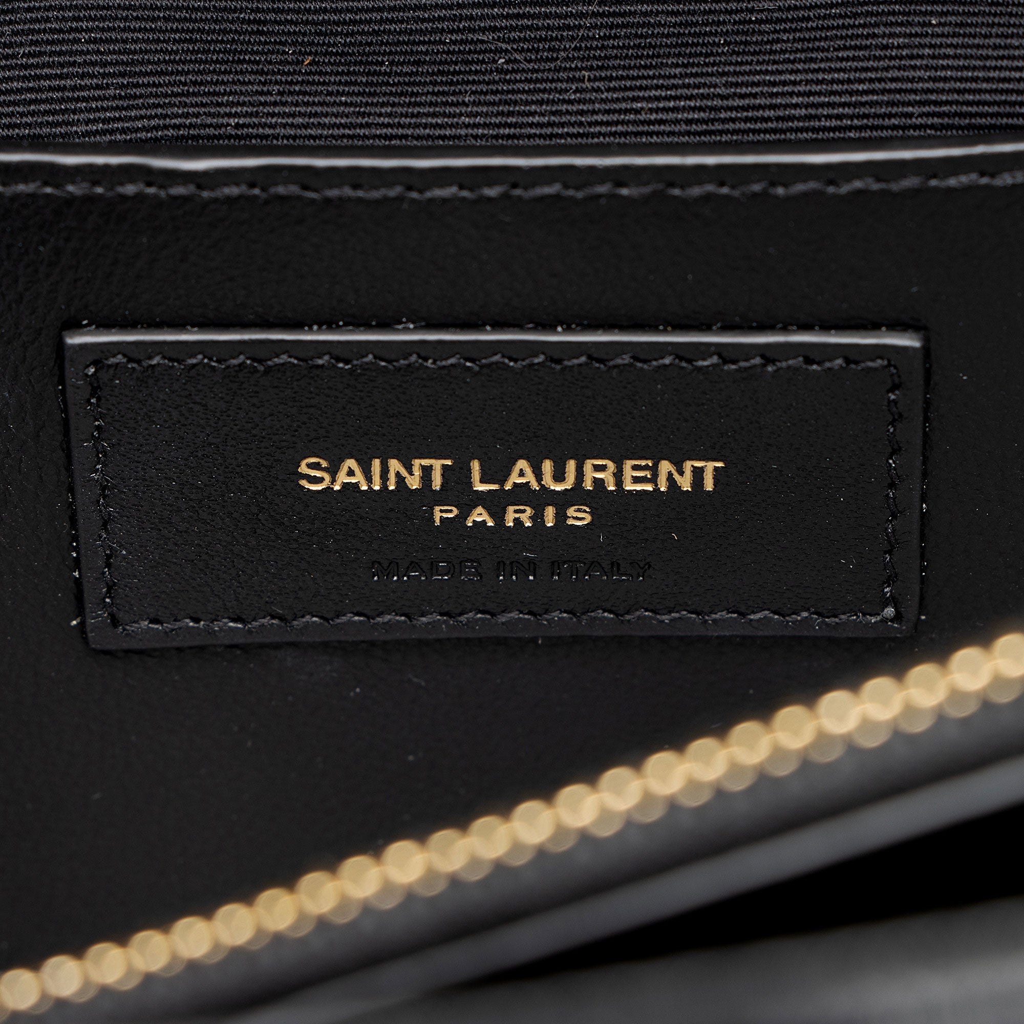 Saint Laurent Matelasse Calfskin Suede Monogram College Medium Shoulder Bag
