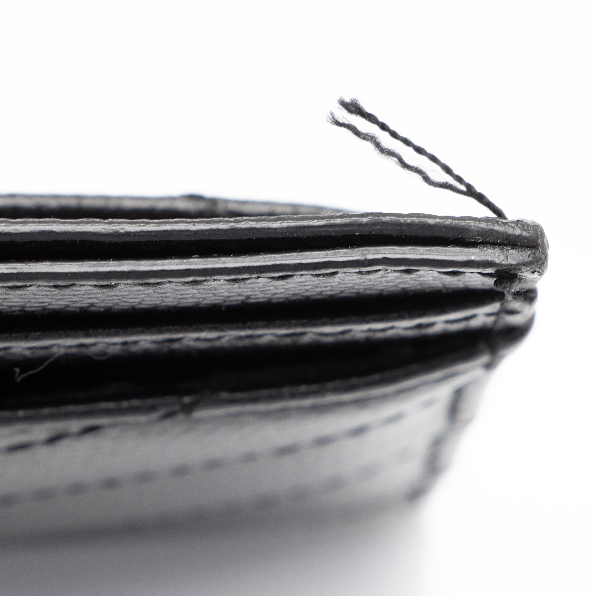 Saint Laurent Matelasse Grain de Poudre Monogram Card Case (SHF-C66DmI)