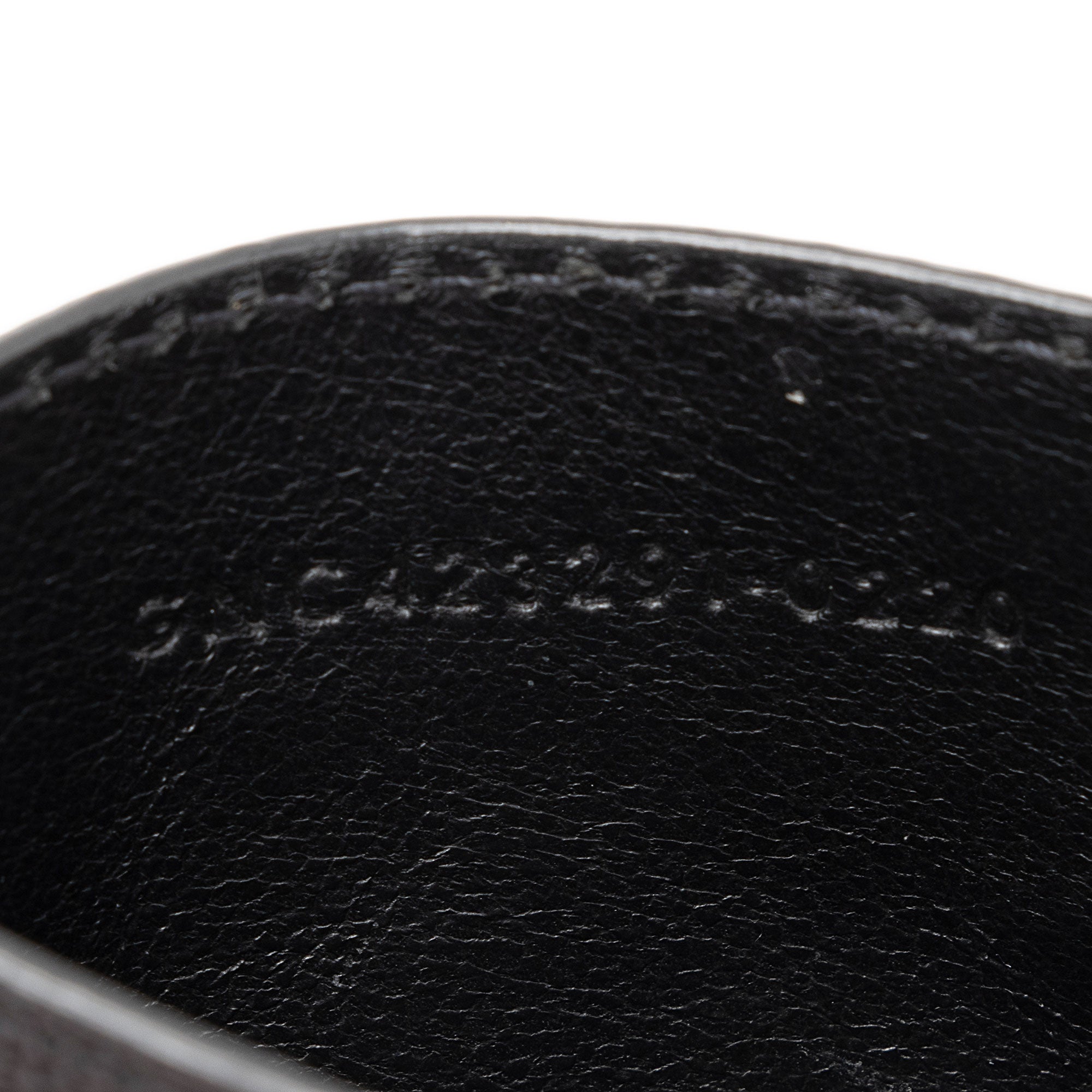 Saint Laurent Matelasse Grain de Poudre Monogram Card Case (SHF-Kamwcq)