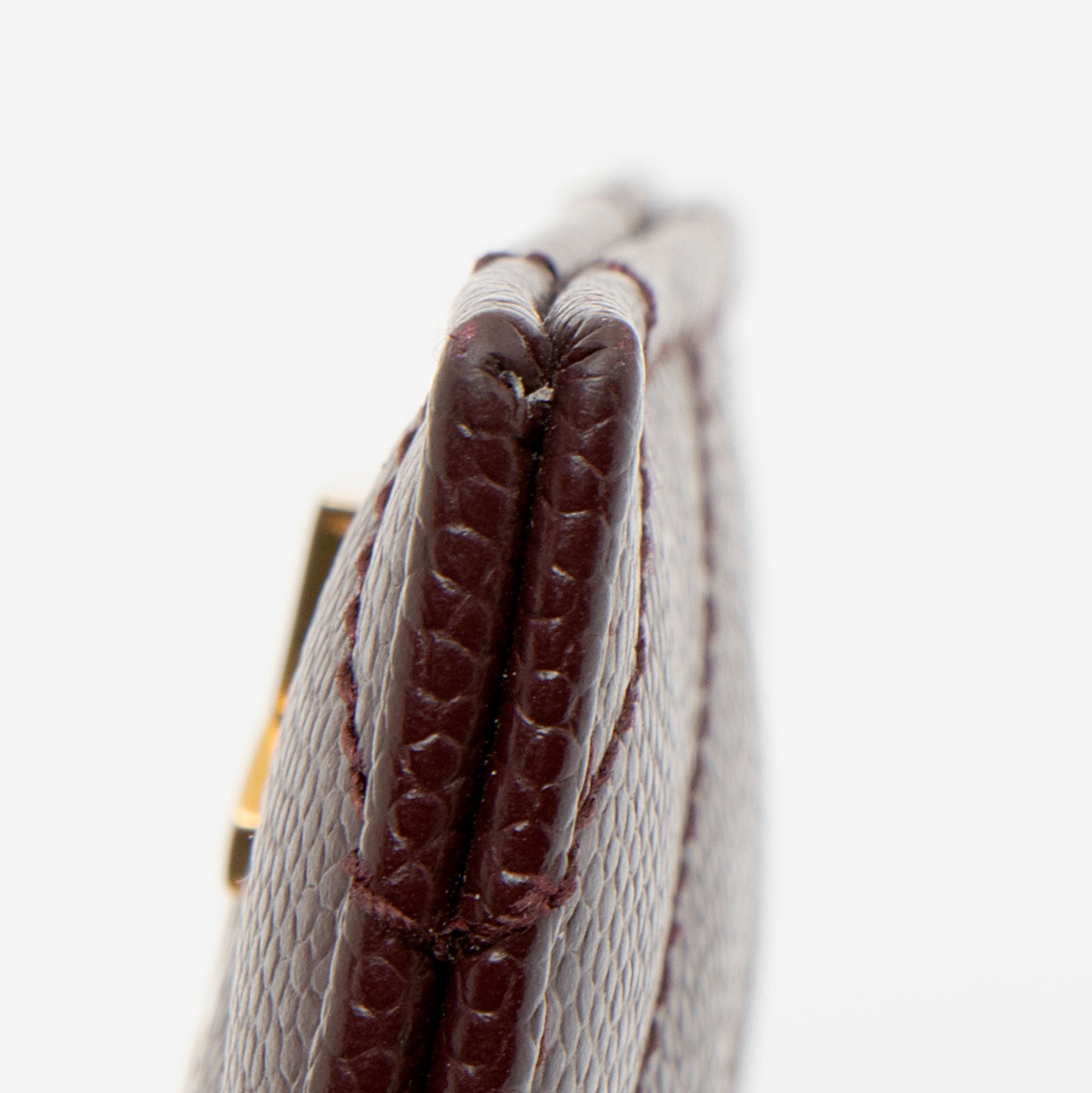 Saint Laurent Matelasse Grain de Poudre Monogram Card Case