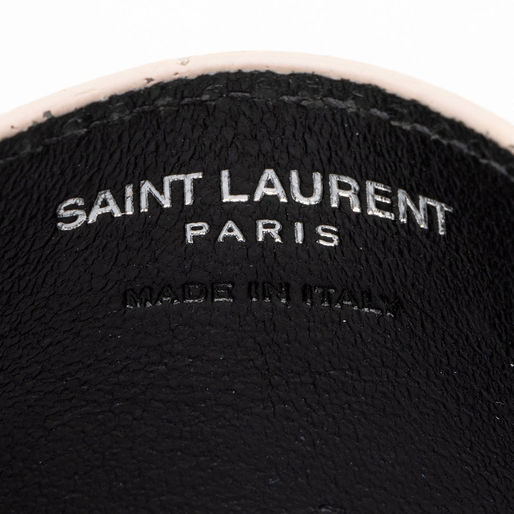Saint Laurent Matelasse Grain de Poudre Monogram Card Case
