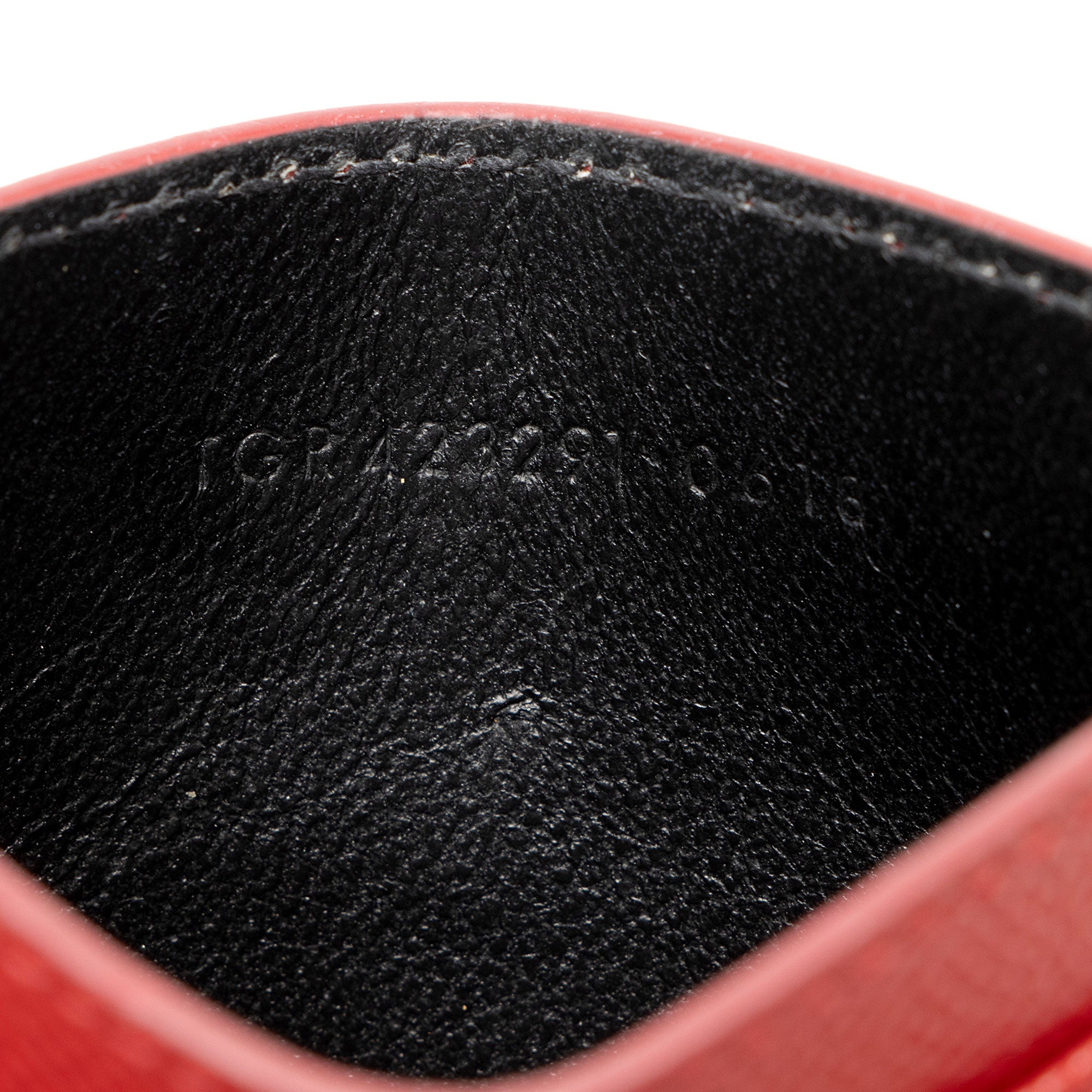 Saint Laurent Matelasse Grain de Poudre Monogram Card Case