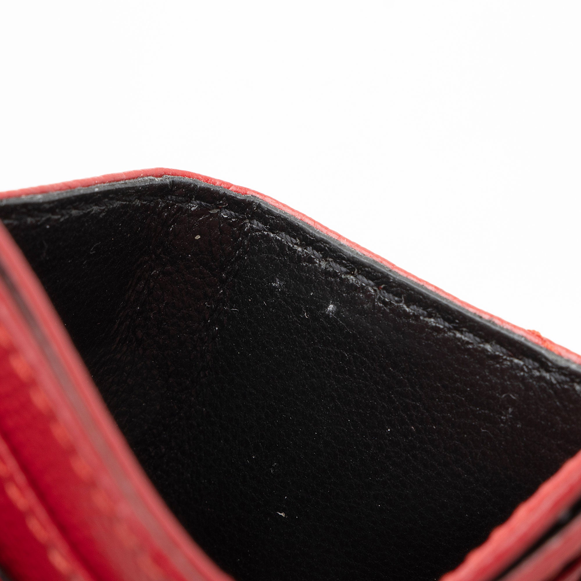 Saint Laurent Matelasse Grain de Poudre Monogram Card Case