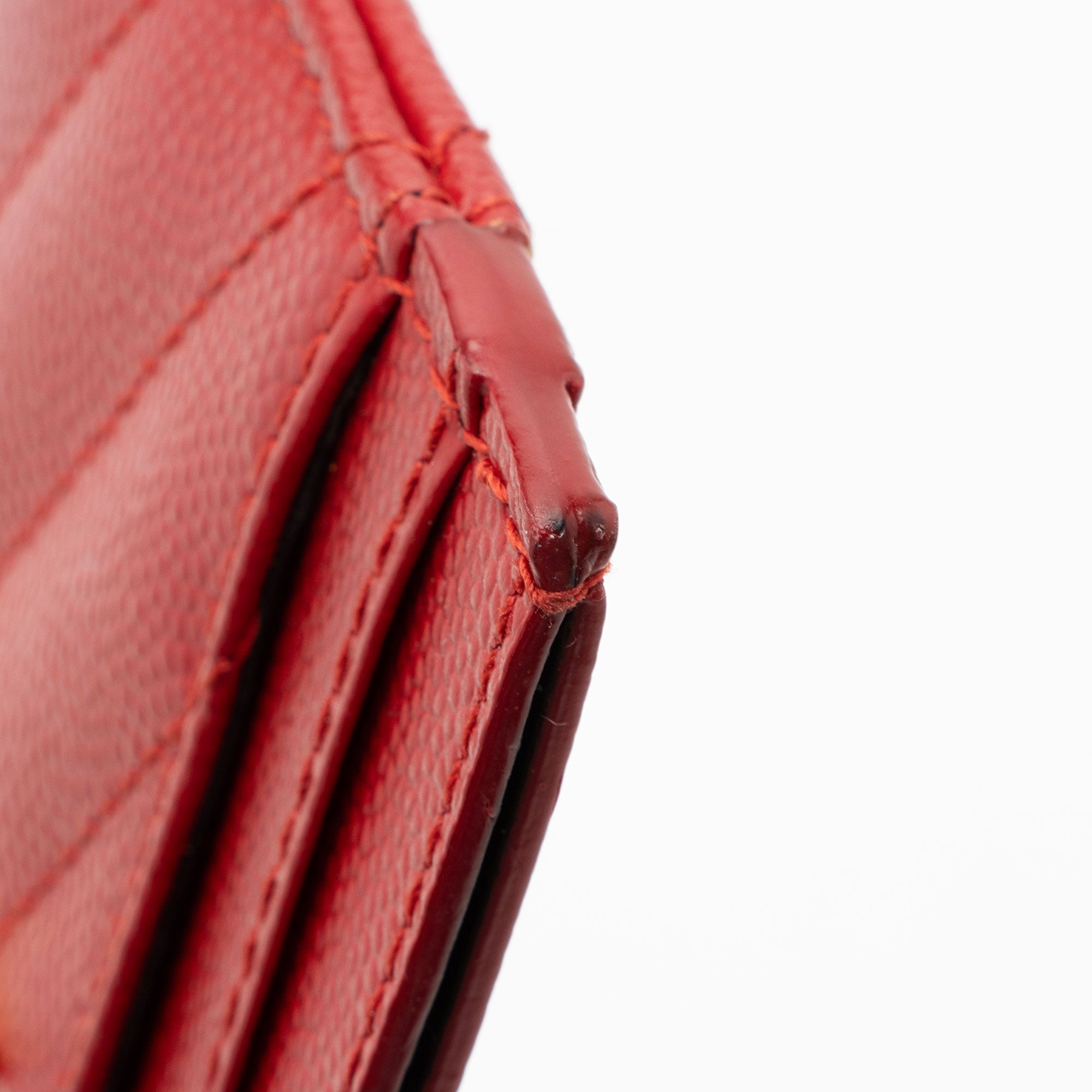 Saint Laurent Matelasse Grain de Poudre Monogram Card Case