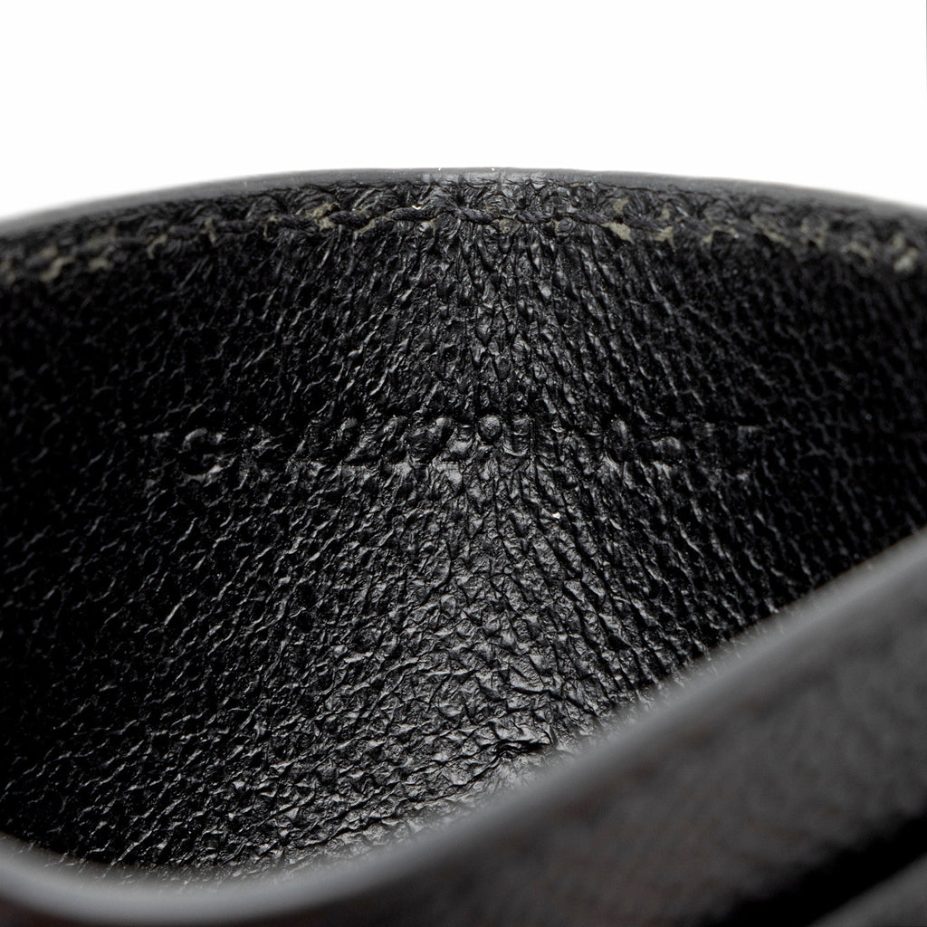 Saint Laurent Matelasse Grain de Poudre Monogram Card Case