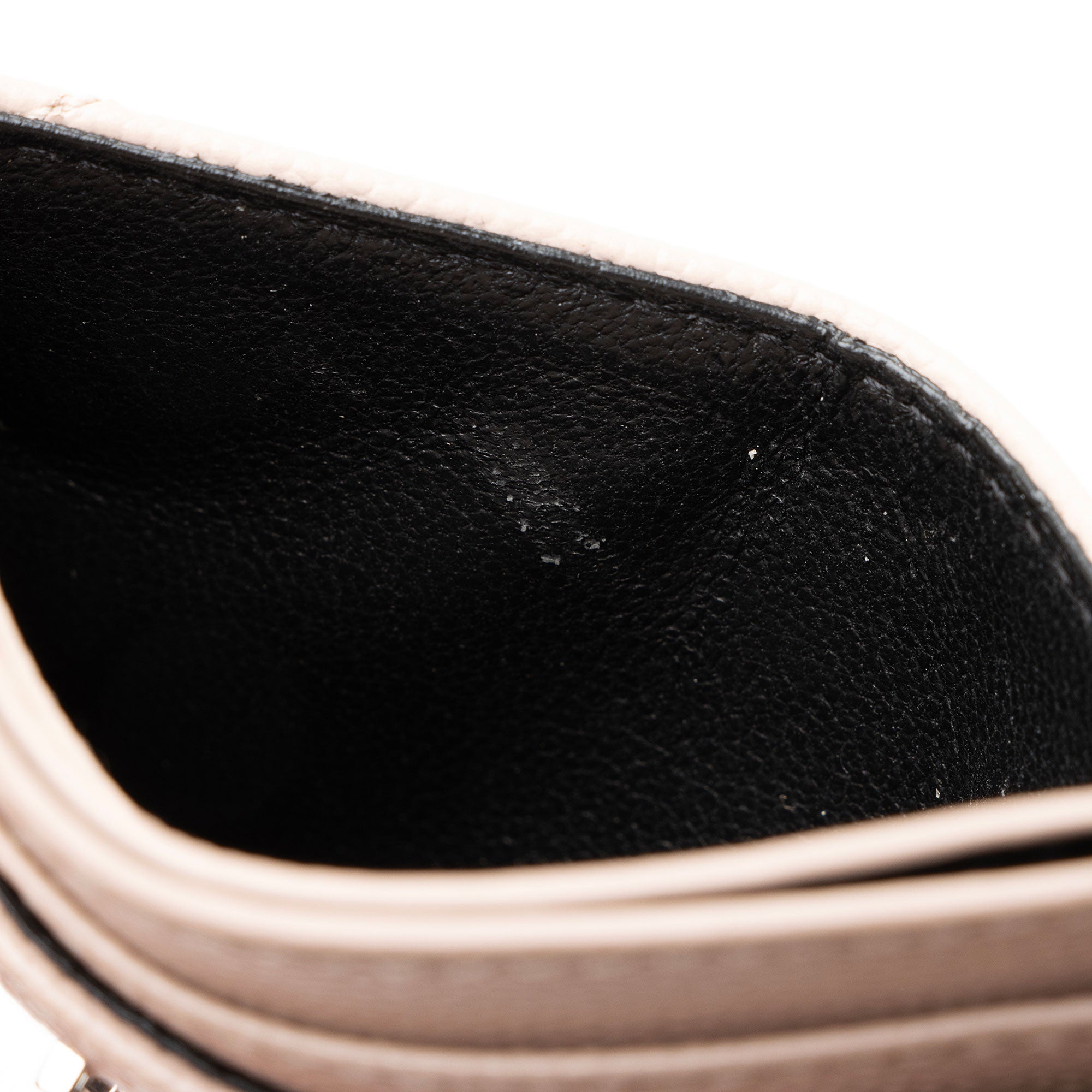 Saint Laurent Matelasse Grain de Poudre Monogram Card Case